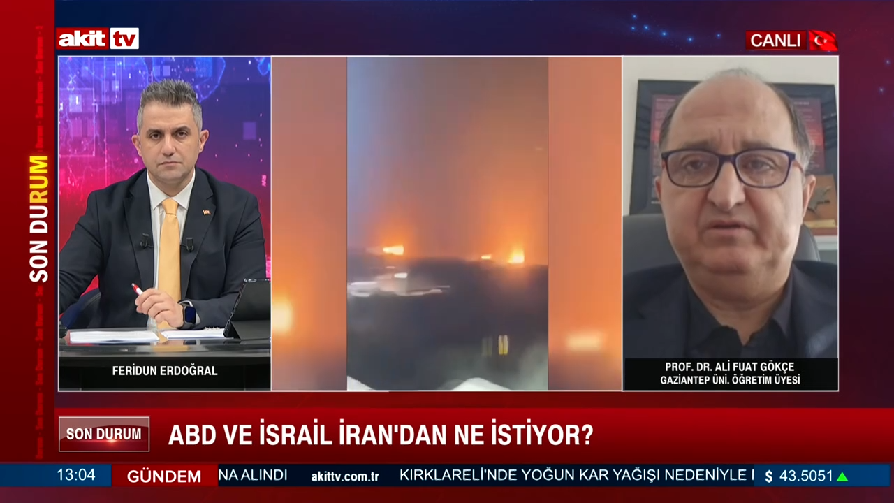 Prof. Dr. Ali Fuat Gökçe: ABD ve İsrail İran'dan ne istiyor?
