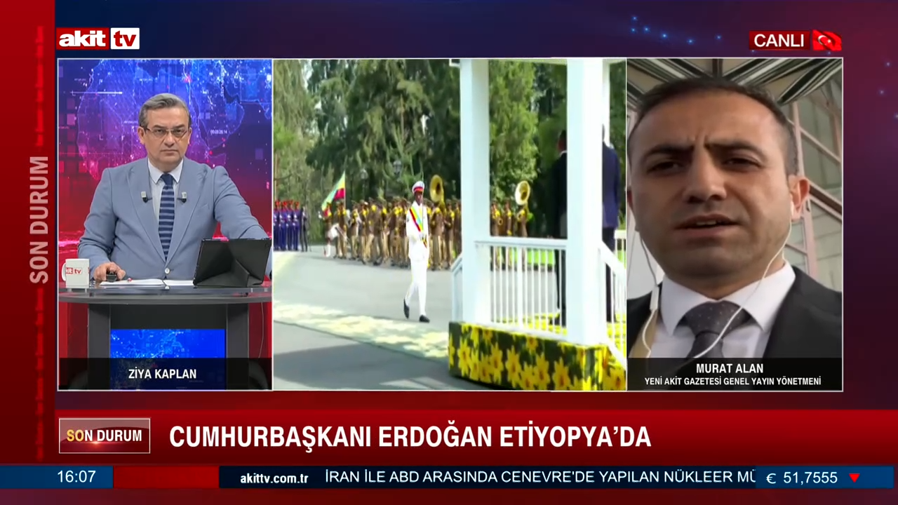 Yeniakit Gazetesi G.Y.Y. Murat Alan Etiyopya'daki son durumu değerlendirdi 