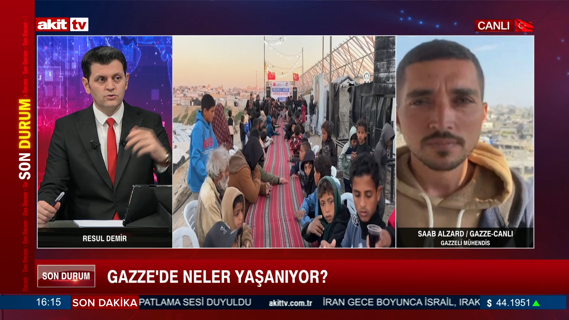 Resul Demir, Saab Alzard - Gazze'de neler yaşanıyor?