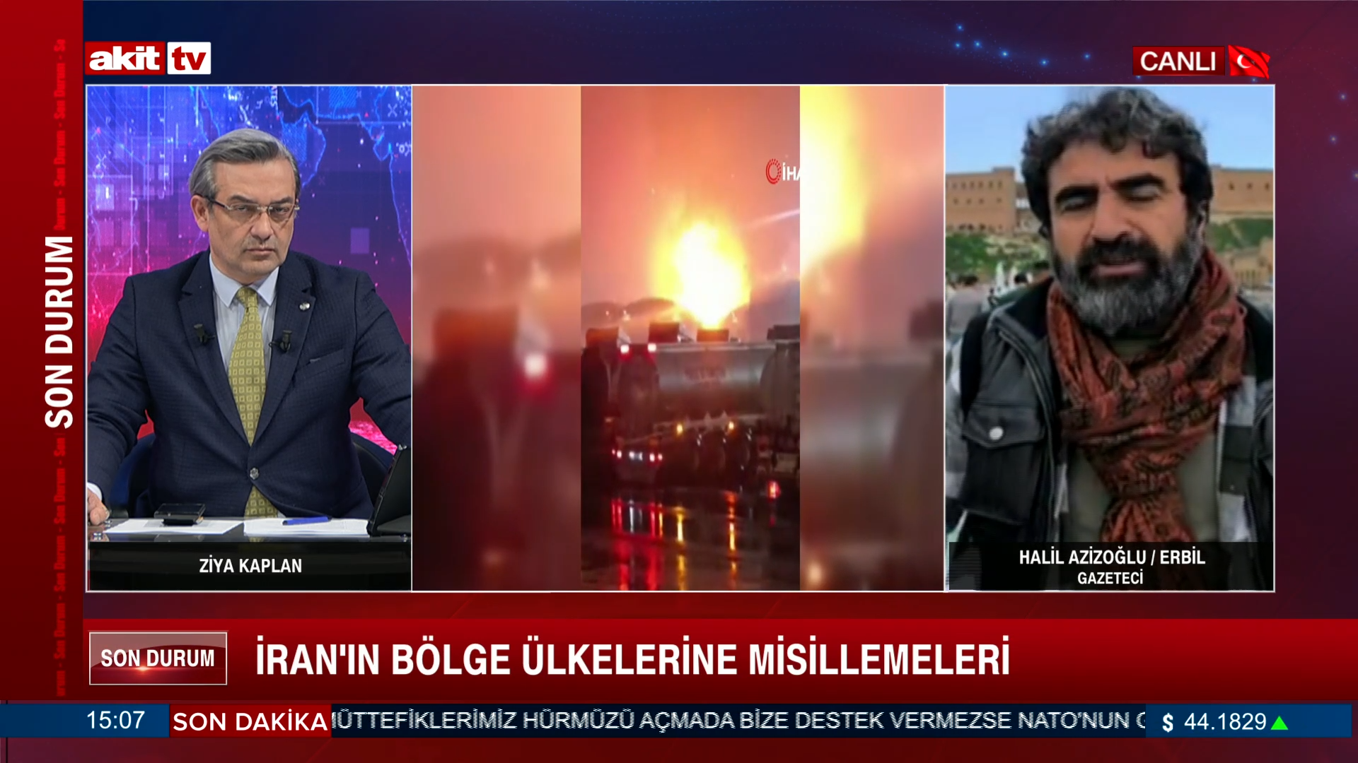 İran'ın bölge ülkelerine misillemeleri 