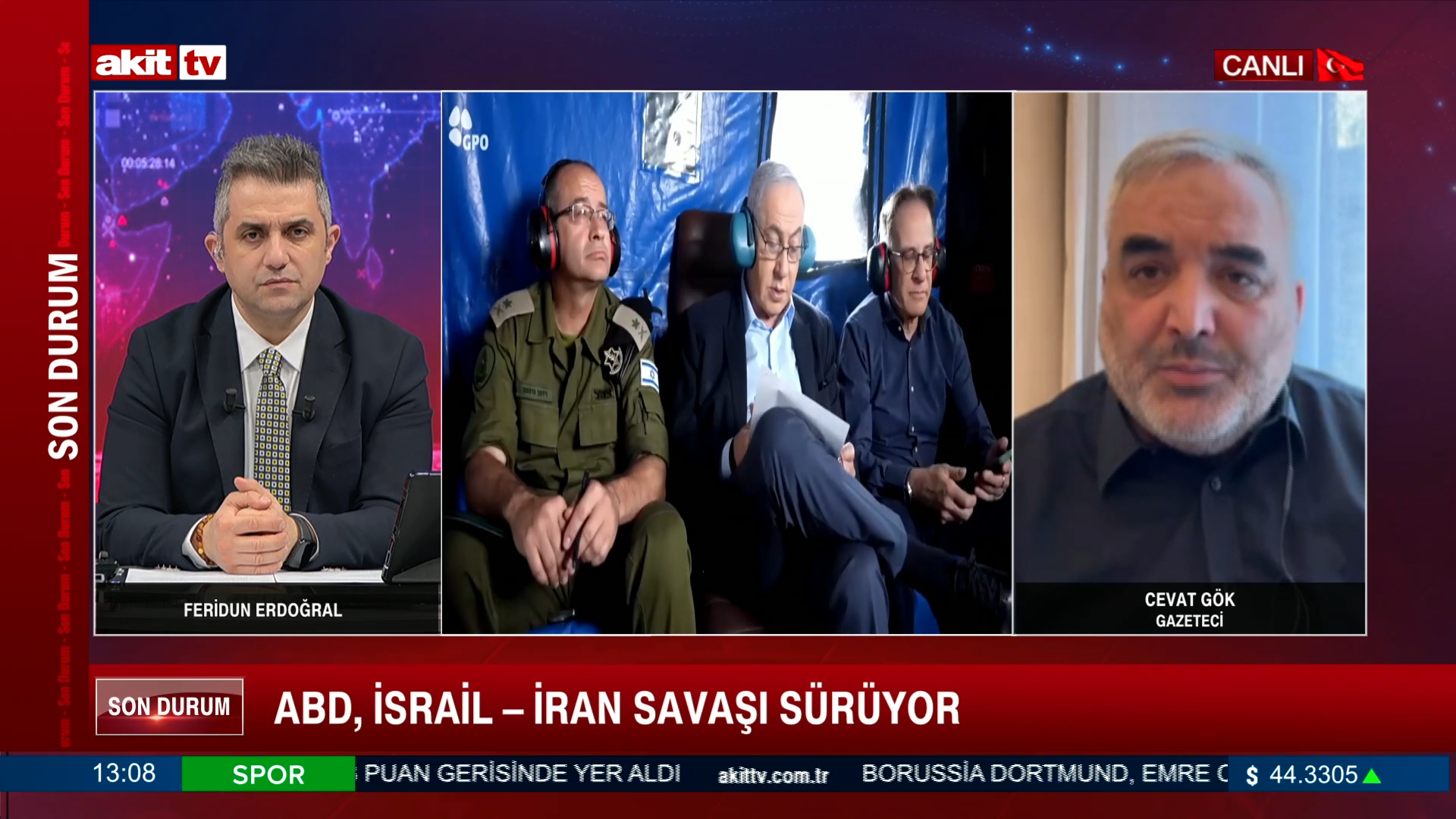 Gazeteci Cevat Gök: ABD,İsrail-İran savaşı sürüyor" 23.03.2026