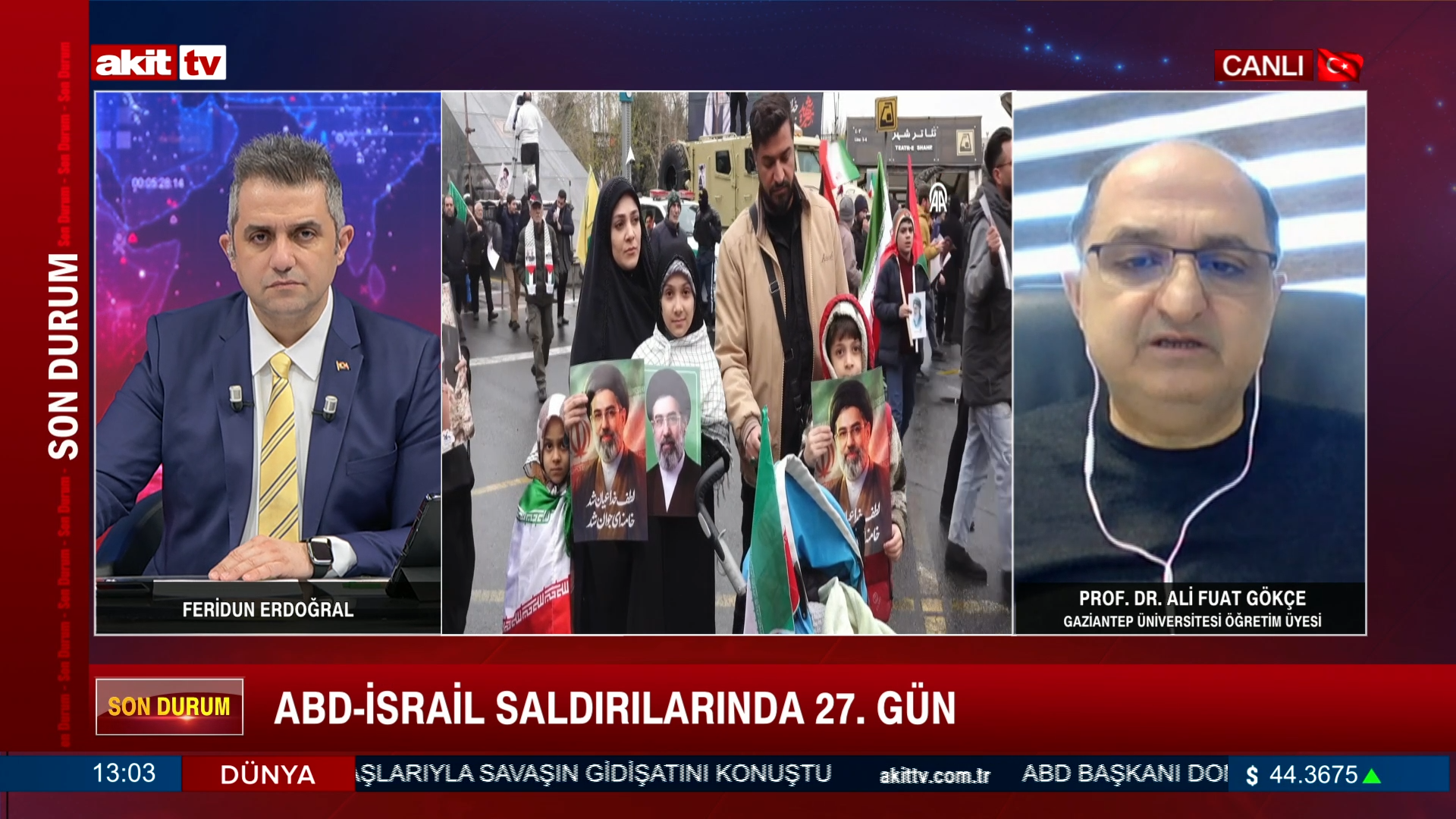 Prof. Dr. Ali Fuat Gökçe bölgedeki son durumu değerlendirdi