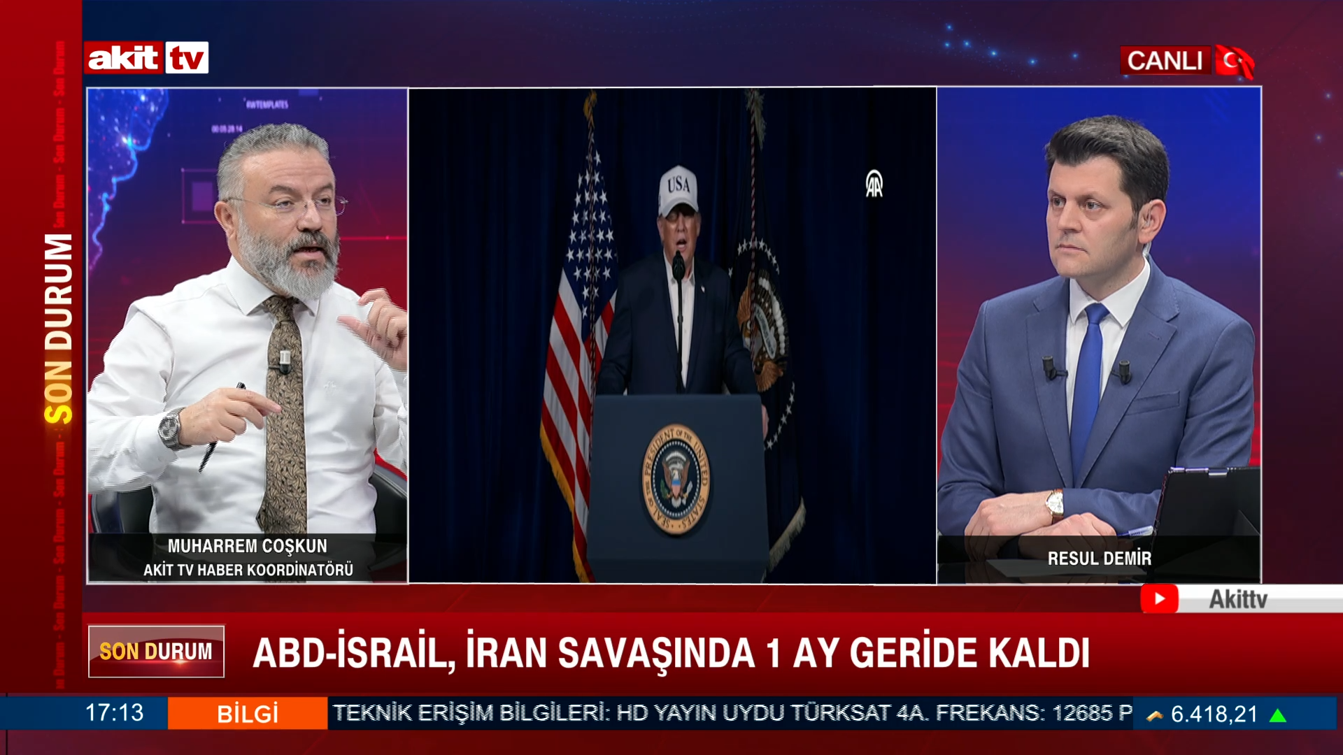 Akit TV Haber Koordinatörü Muharrem Coşkun: Bölgeyi ve dünyadaki son gelişmeleri değerlendirdi