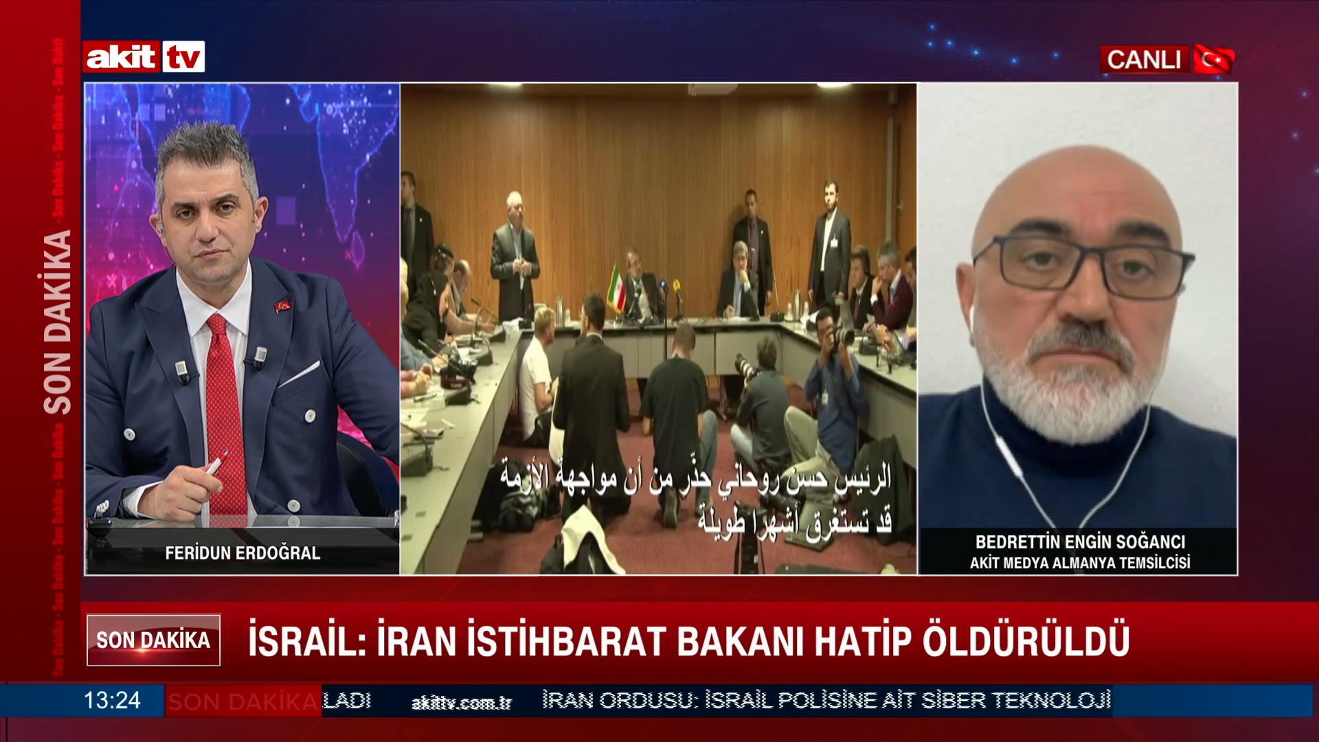 Akit Medya Almanya Temsilcisi Bedrettin Engin Soğancı: Bölgedeki son durumu değerlendirdi 