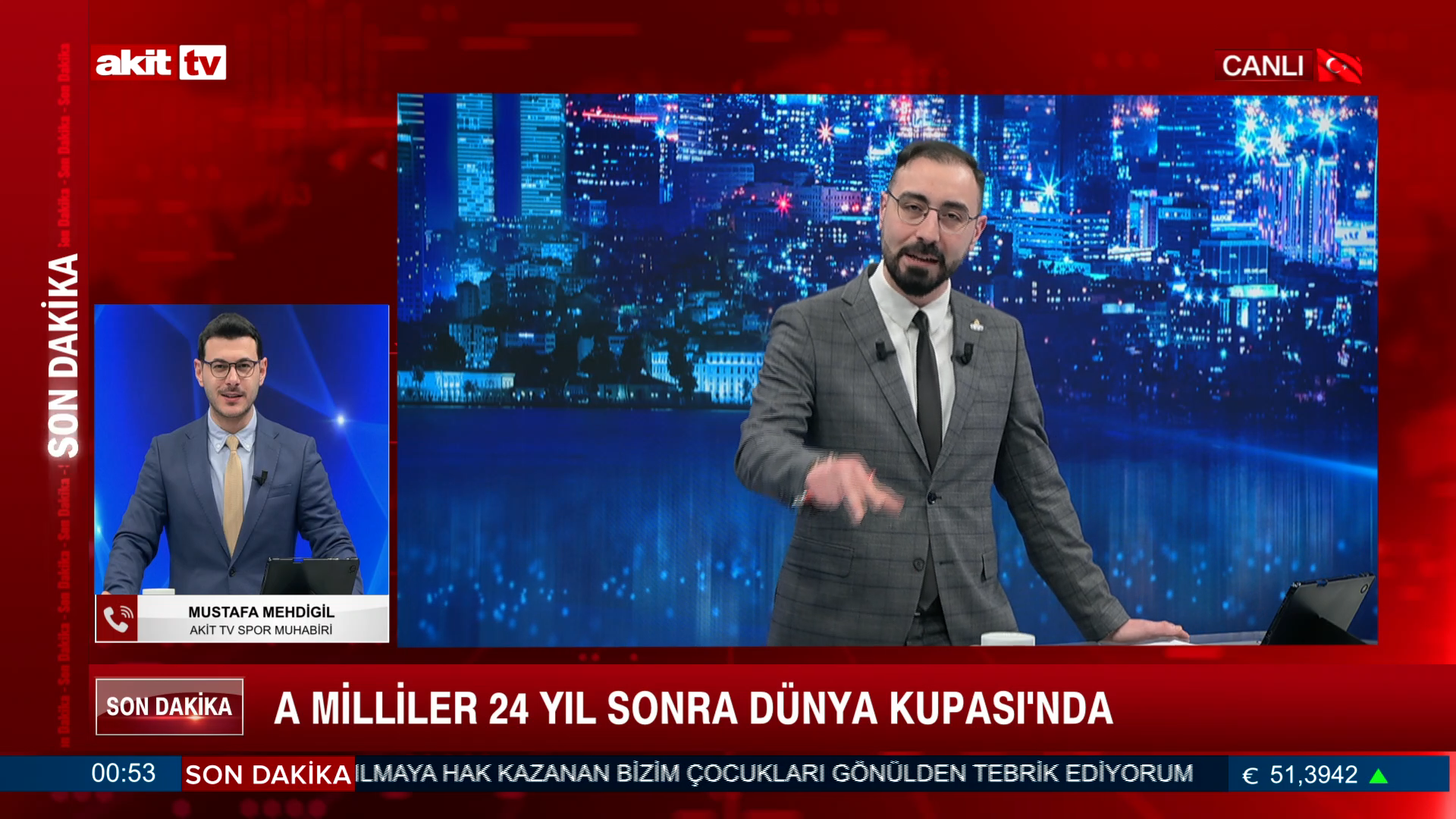 Akit TV Spor Muhabiri Mustafa Mehdigil, Dünya Kupası yolculuğumuzu yorumladı.