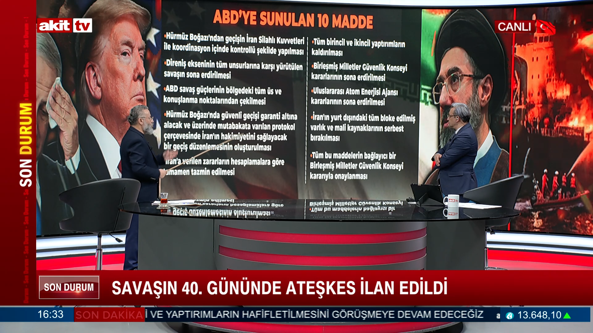 Akit TV Haber Koordinatörü Muharrem Coşkun ateşkesi ve bölgedeki son durumu değerlendirdi 