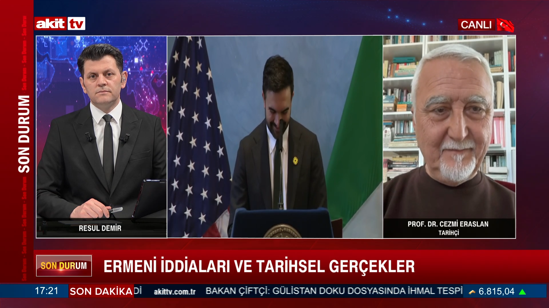 Resul Demir/Prof. Dr. Cezmi Eraslan "Ermeni iddiaları ve tarihsel gerçekler" 25.04.2026 