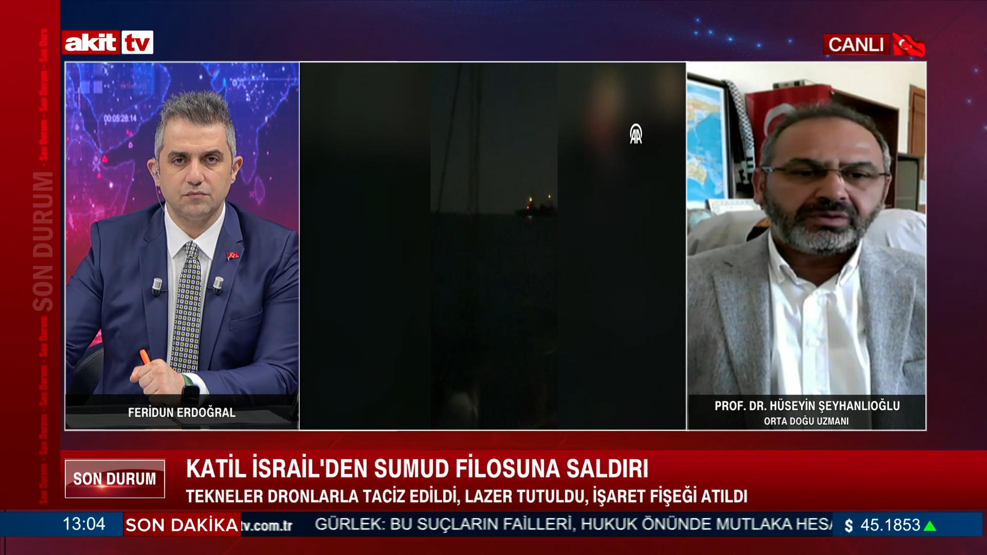 Prof. Dr. Hüseyin Şeyhanlıoğlu: Sumud Filosuna yapılan korsan s*ldırıyı değerlendirdi 