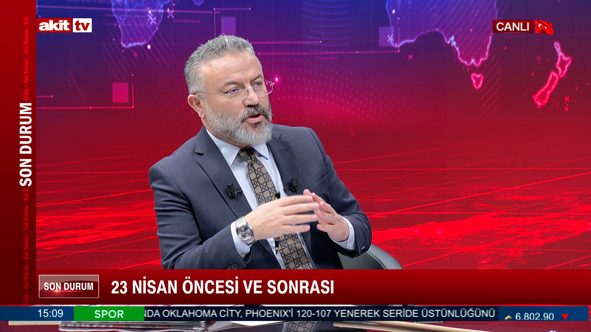 Akit TV Haber Koordinatörü Muharrem Coşkun; 23 Nisan öncesi ve sonrasını anlattı