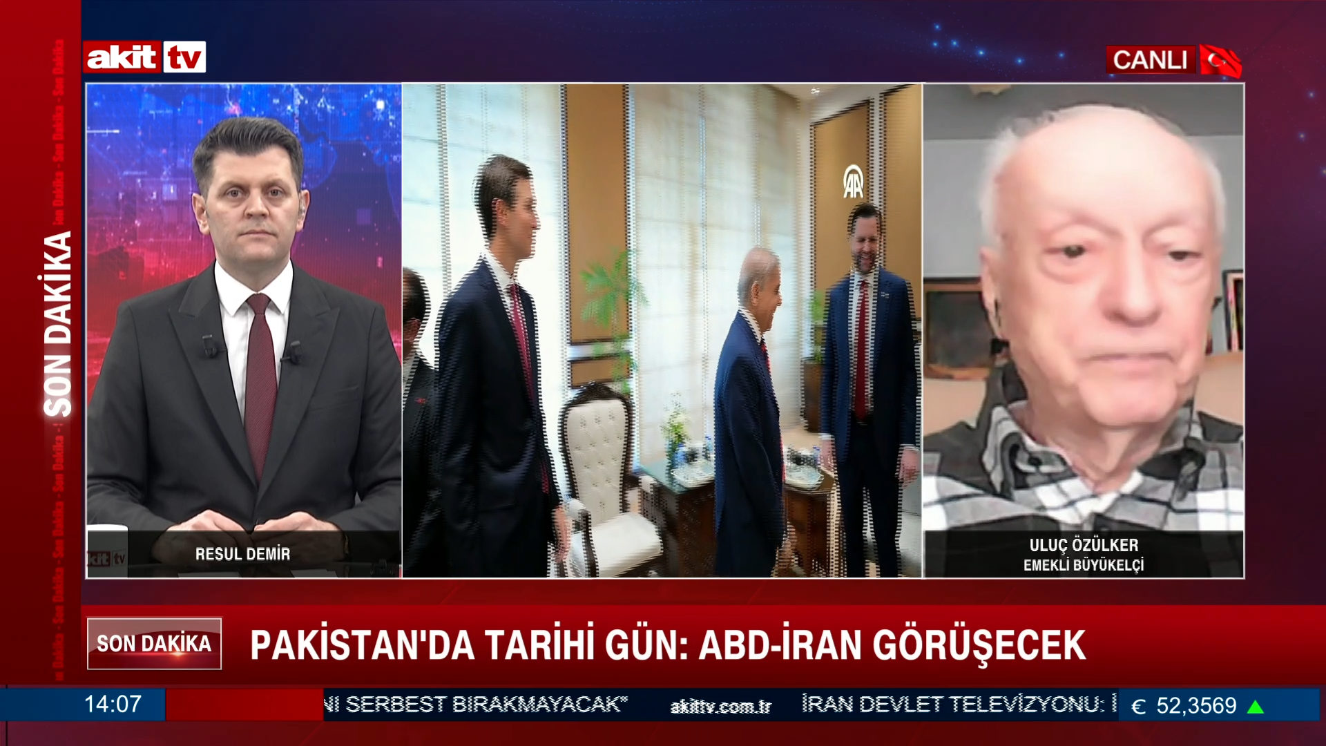 Emekli Büyükelçi Uluç Özülker: ABD - İran görüşmesinden çıkacak sonuçları değerlendirdi