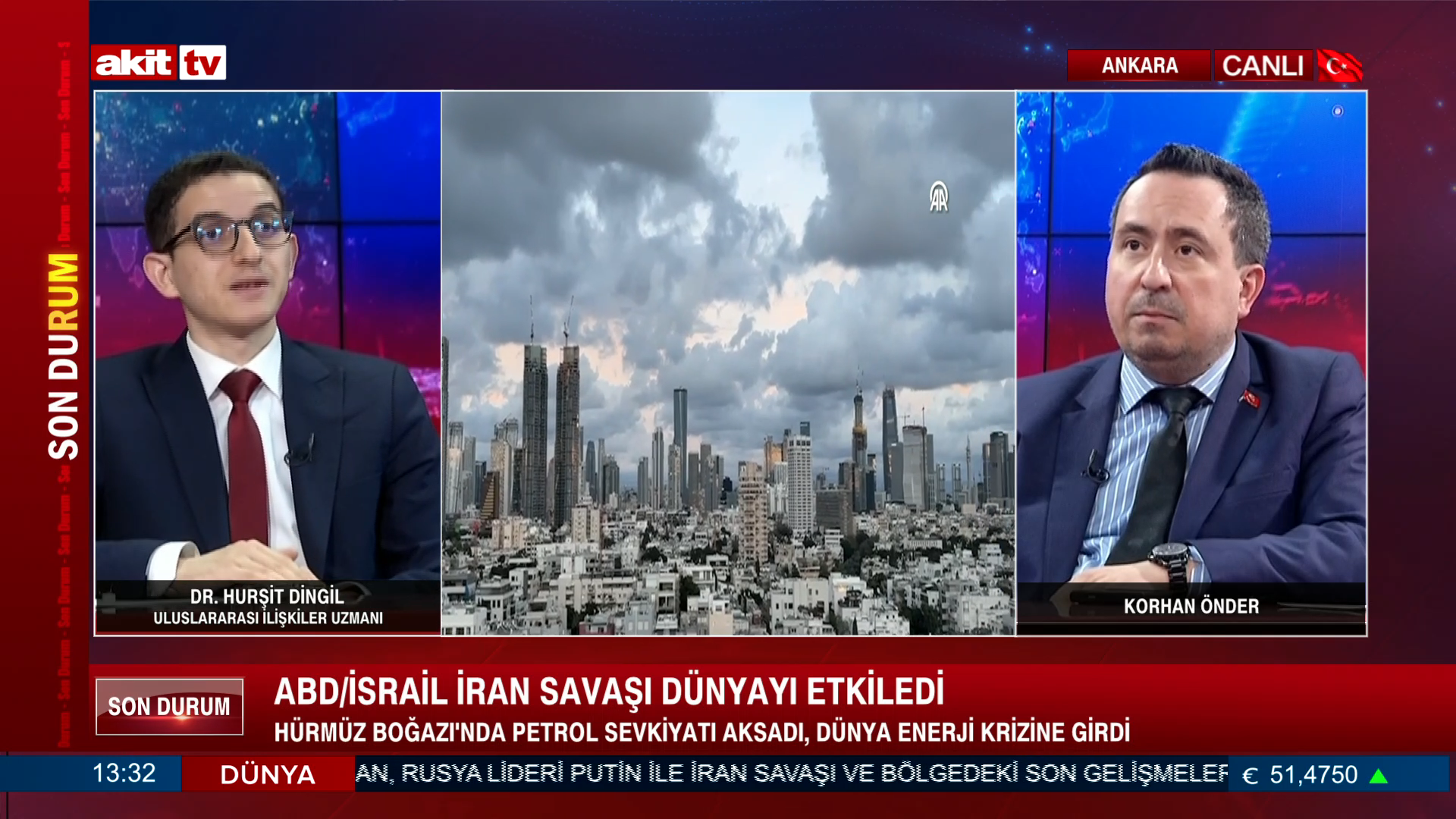 Korhan Önder, Hurşit Dingil - ABD-İsrail, İran Savaşı Dünyayı Etkiledi - 04.04.2026