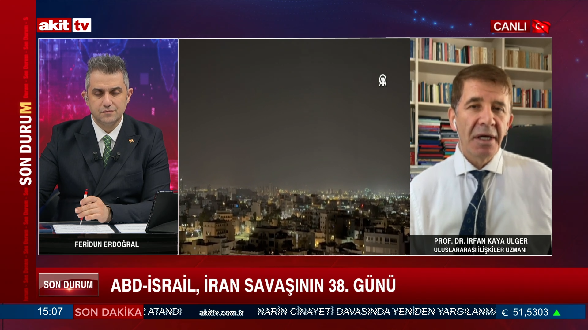 Prof. Dr. İrfan Kaya Ülger: Bölgedeki son durumu değerlendirdi 