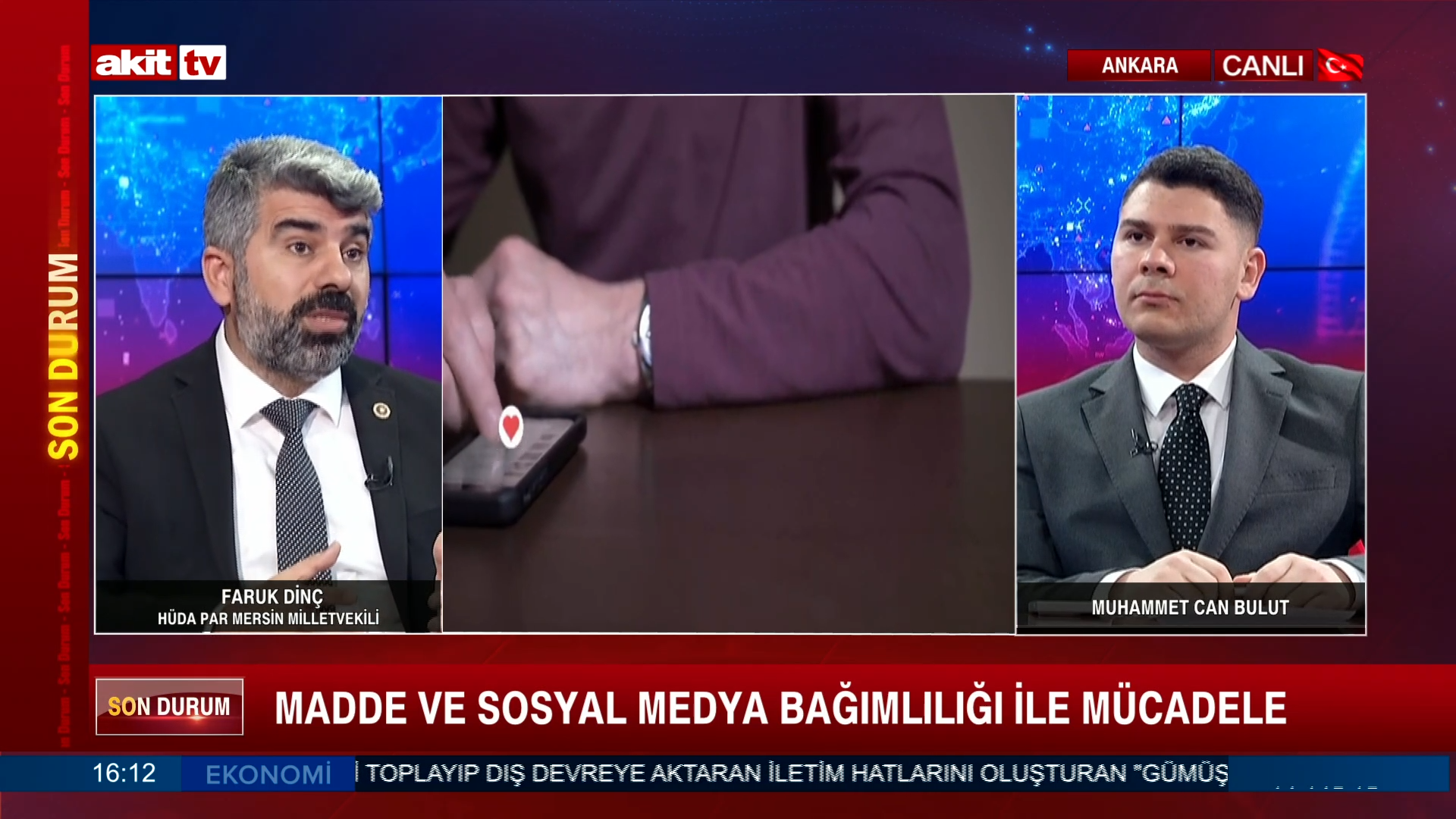 HÜDAPAR Mersin Mv. Faruk Dinç: Madde ve sosyal medya bağımlılığı ile mücadeledeki durumumuzu değerlendirdi