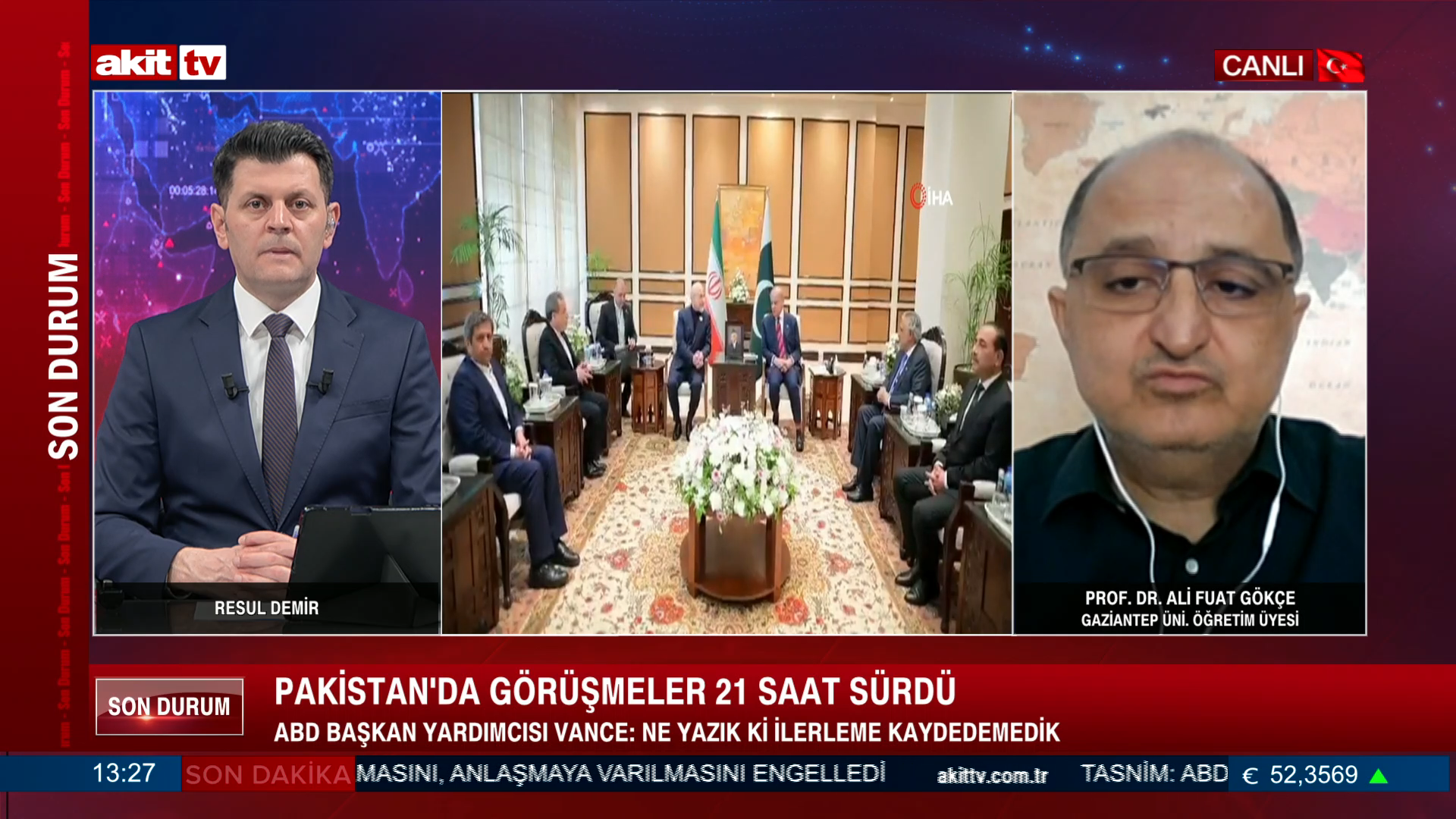 Resul Demir, Ali Fuat Gökçe - ABD,İsrail - İran savaşı hakkında değerlendirmelerde bulundu.