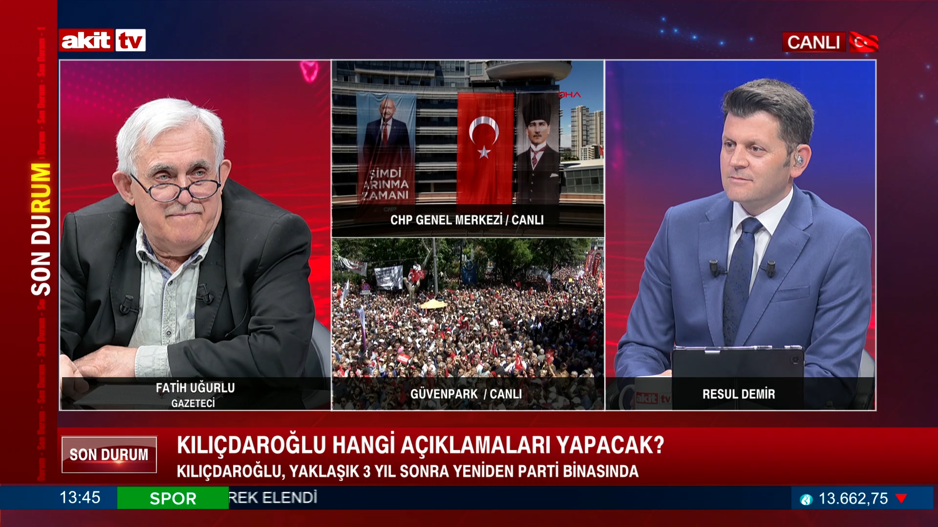 Gazeteci Fatih Uğurlu; Türkiye gündemini değerlendirdi 