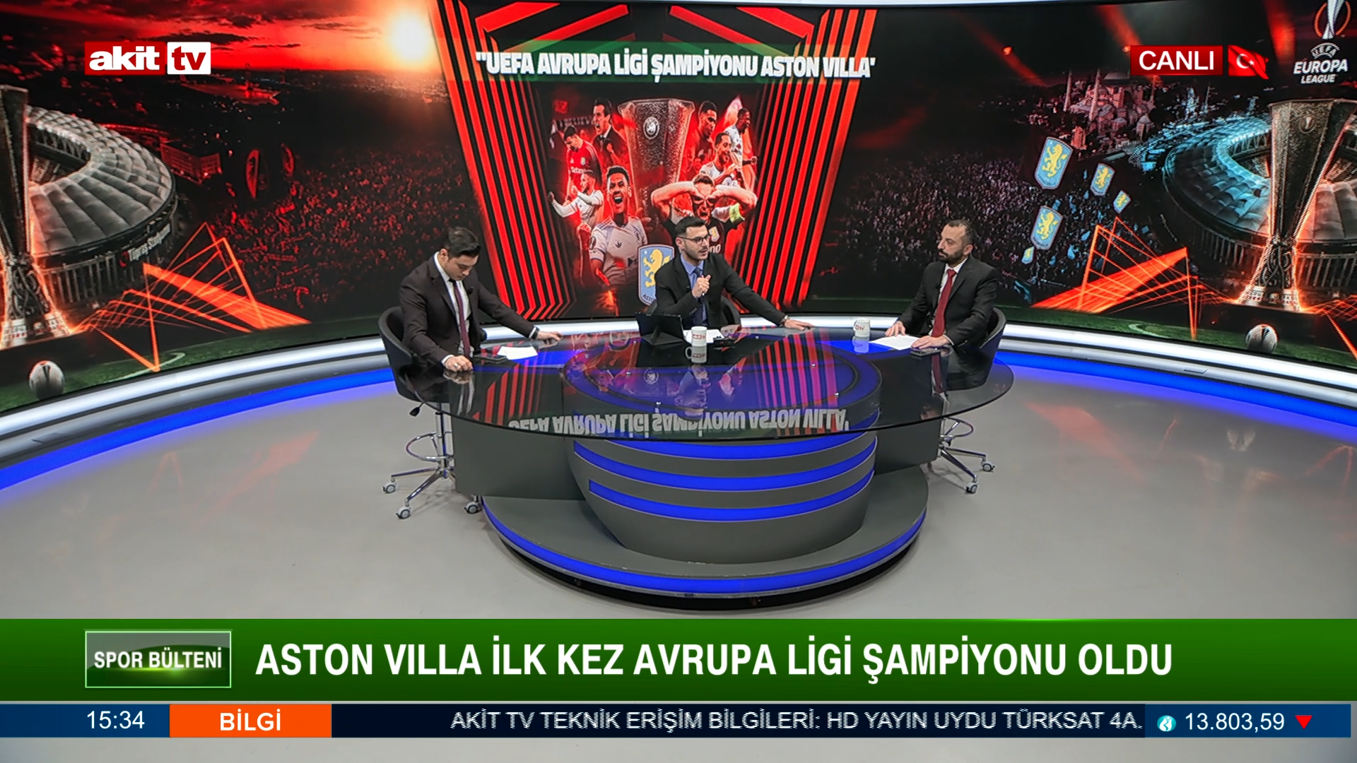 Spor Bülteni - Mustafa Mehdigil/Nesim Acar/ Eren Kaçmaz "Aston Villa ilk kez Avrupa Ligi Şampiyonu oldu" 21.05.2026
