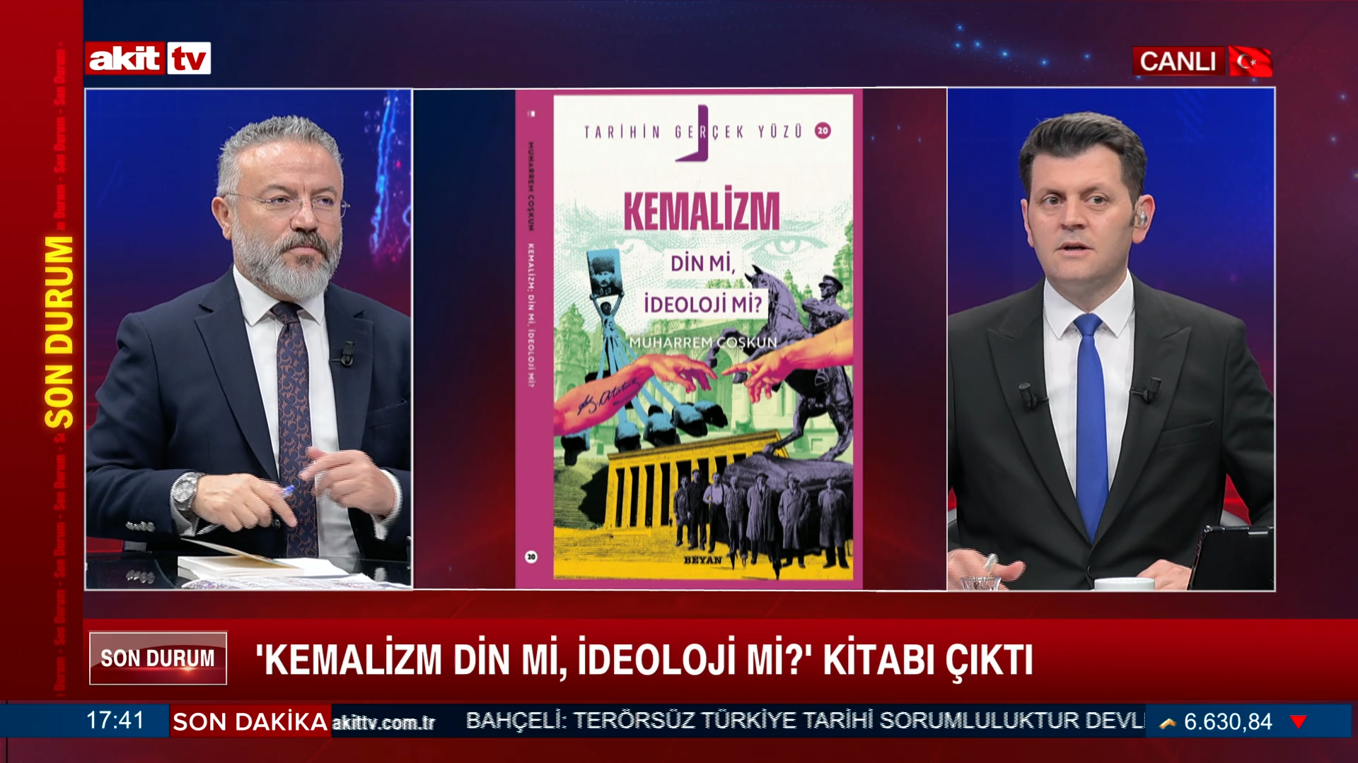 Akit TV Haber Koordinatörü Muharrem Coşkun, Kemalizm Din mi İdeoloji mi kitabını anlattı