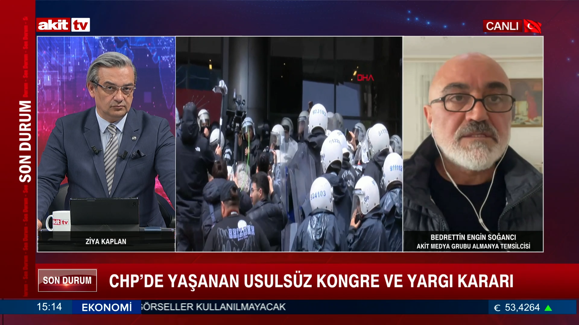 Akit Medya Grubu Almanya Temsilcisi Bedrettin Engin Soğancı; CHP'de yaşanan usulsüzlüklerin batıdaki yansımaları