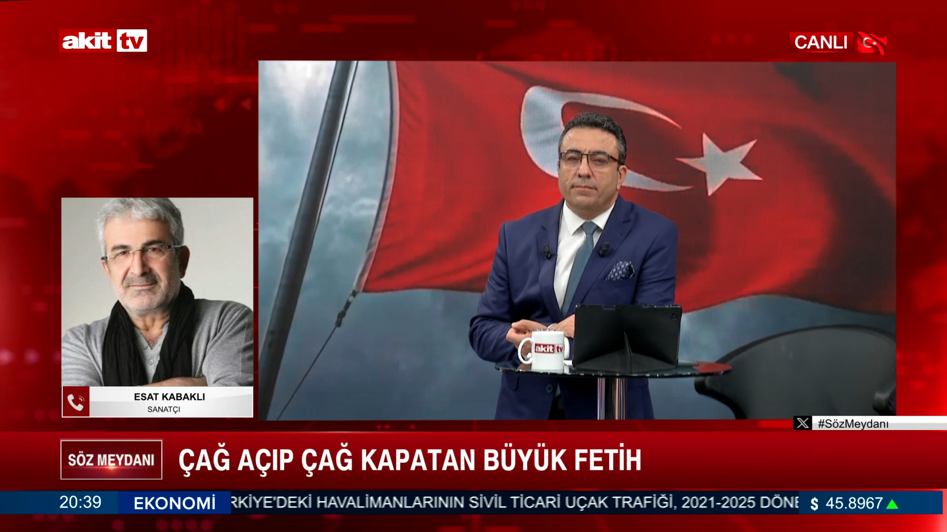 Esat Kabaklı, İstanbul'un Fethi'nin 573. Yıl Dönümü