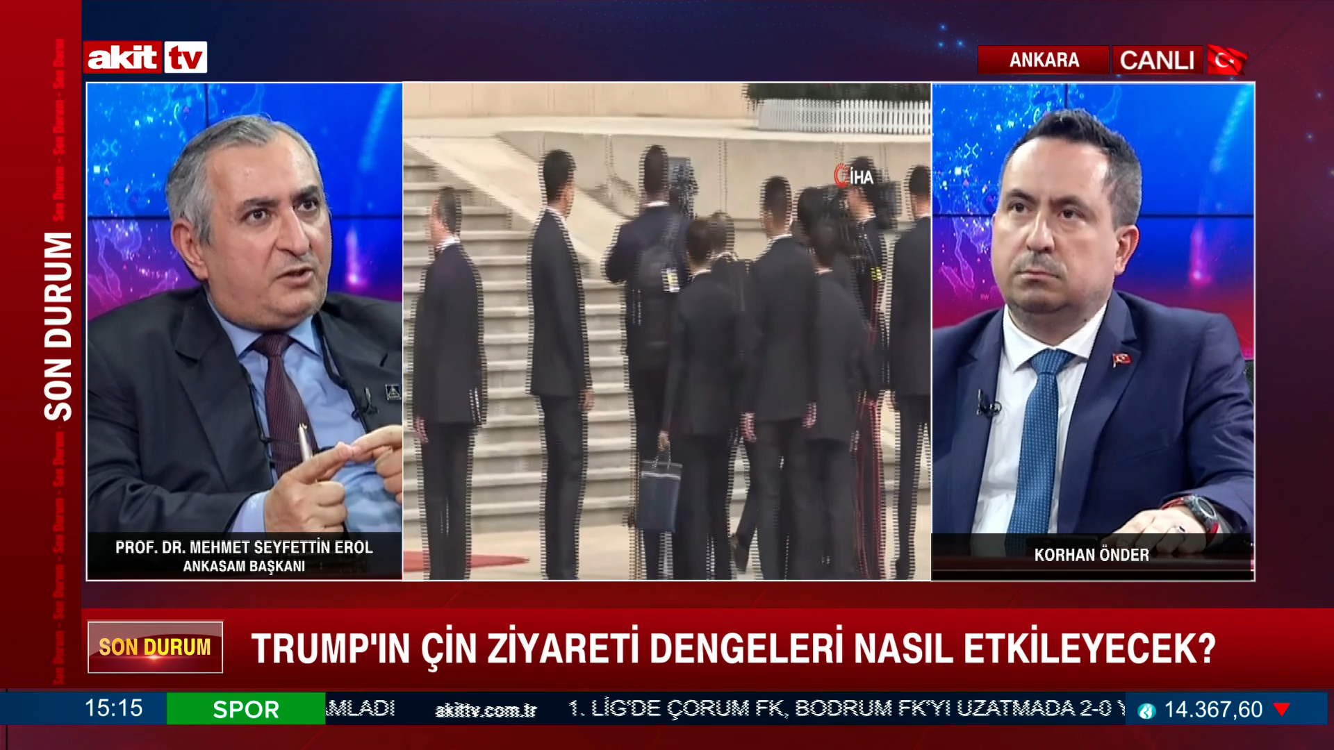 Korhan Önder, Mehmet Seyfettin Erol - Trump'ın Çin Ziyareti Dengeleri Nasıl Etkileyecek?