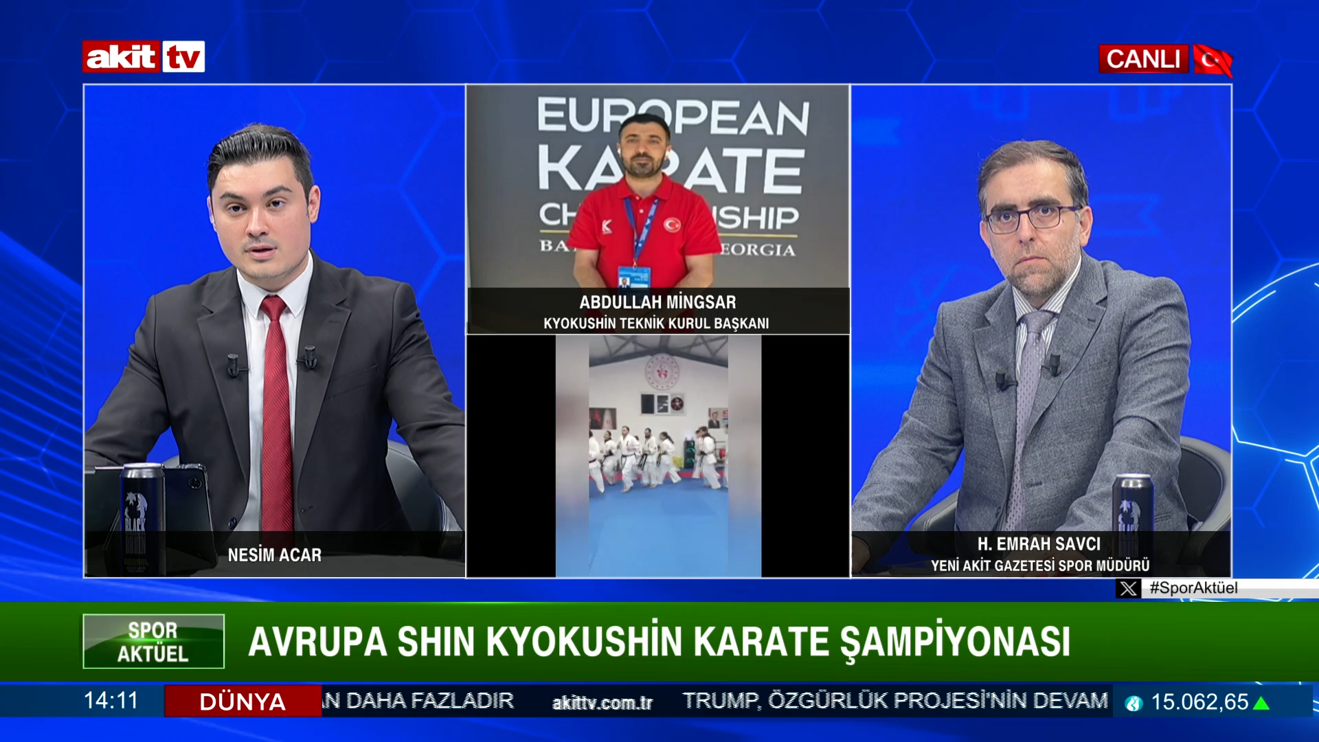 Abdullah Mingsar; Avrupa Shin Kyokushin karate şampiyonasında son durumu anlattı