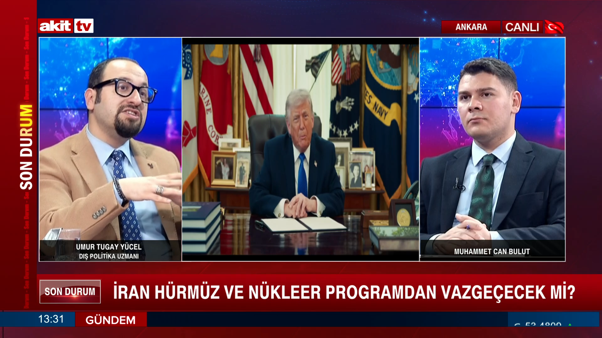 Muhammet Can Bulut, Umur Tugay Yücel - İran Hürmüz ve Nükleer Programdan Vazgeçecek mi?