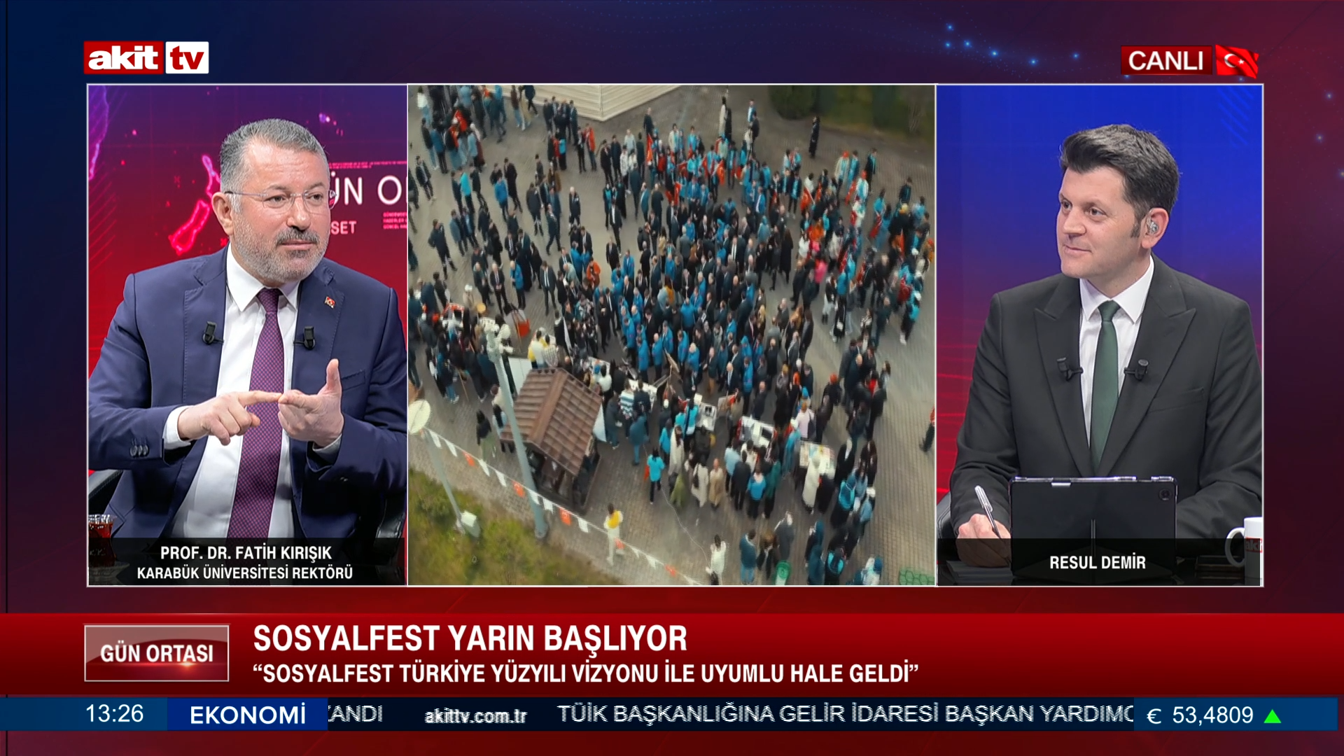 Prof. Dr. Fatih Kırışık: Sosyalfest'in faaliyetlerini ve amacını anlattı 09.05.2026