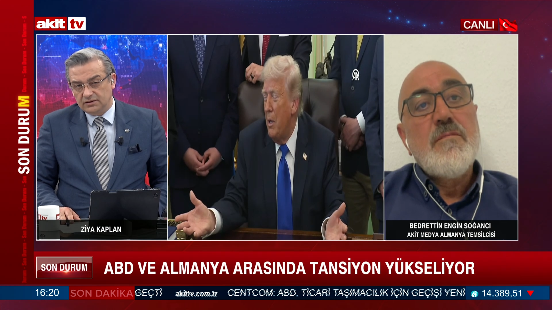 Akit Medya Almanya Temsilcisi Bedrettin Engin Soğancı; Almanya'daki son durumu değerlendirdi 