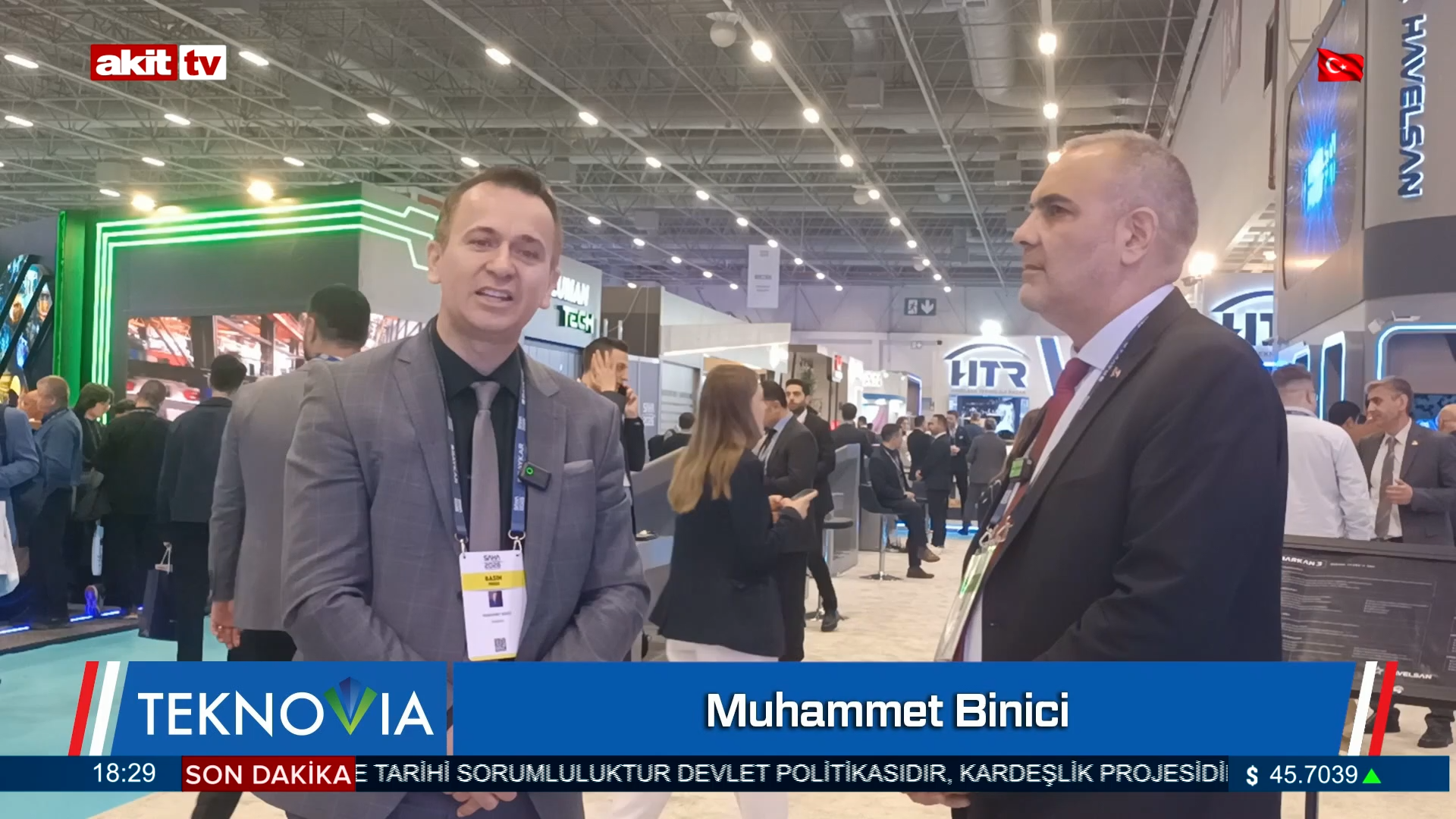HAVELSAN İnsansız Hava ve Kara Araçları Proje Müdürü Veysal Ataoğlu, yürüttükleri projeleri anlattı.