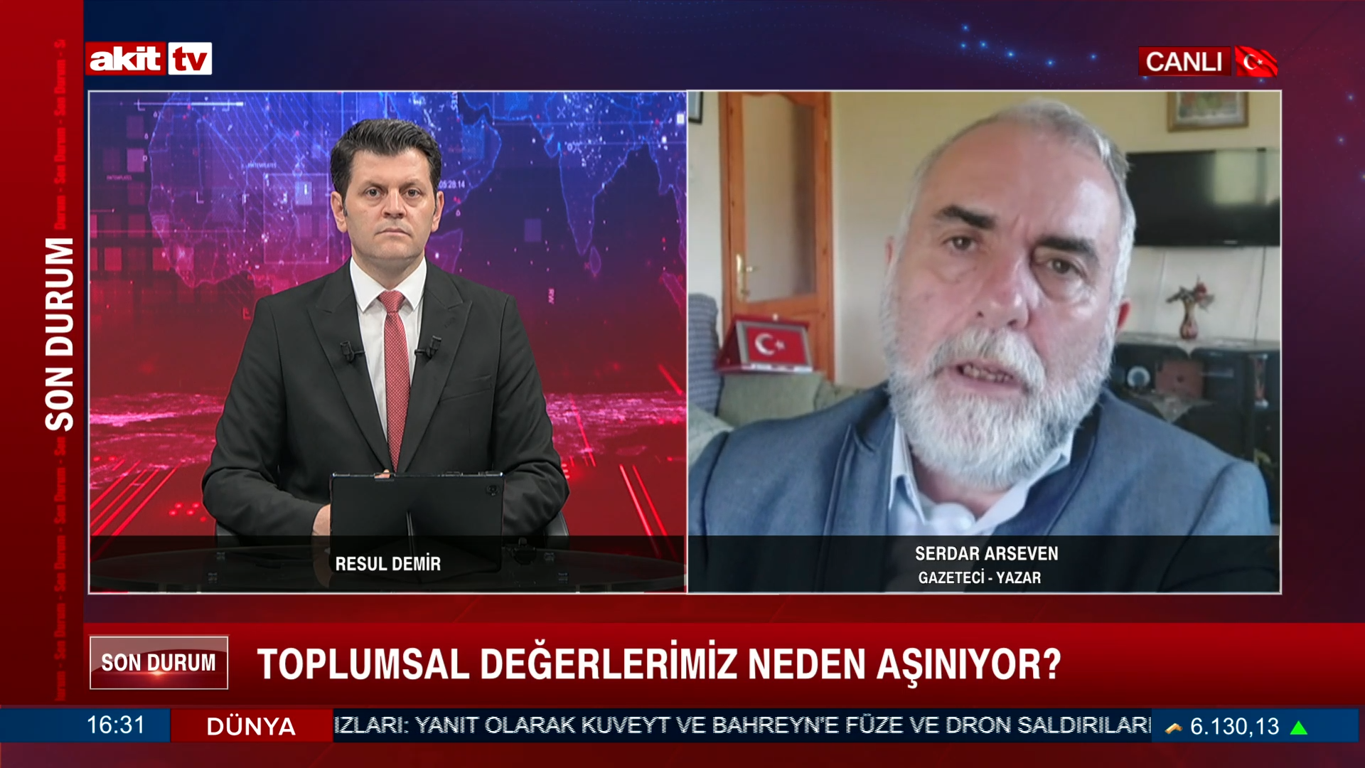 Gazeteci Yazar Serdar Arseven - Toplumsal değerlerimiz neden aşınıyor?
