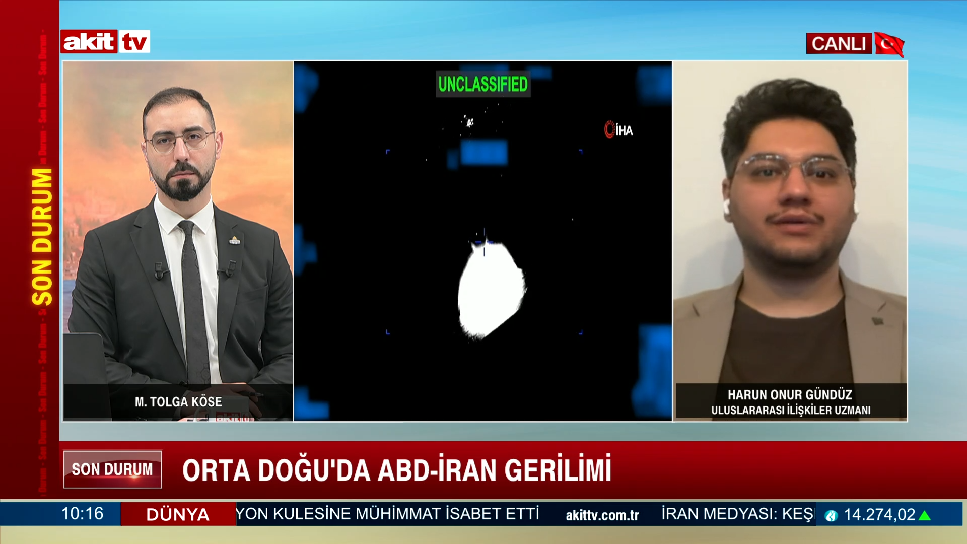 Uluslararası İlişkiler Uzmanı Harun Onur Gündüz Orta Doğu'da ABD-İran gerilimini değerlendirdi