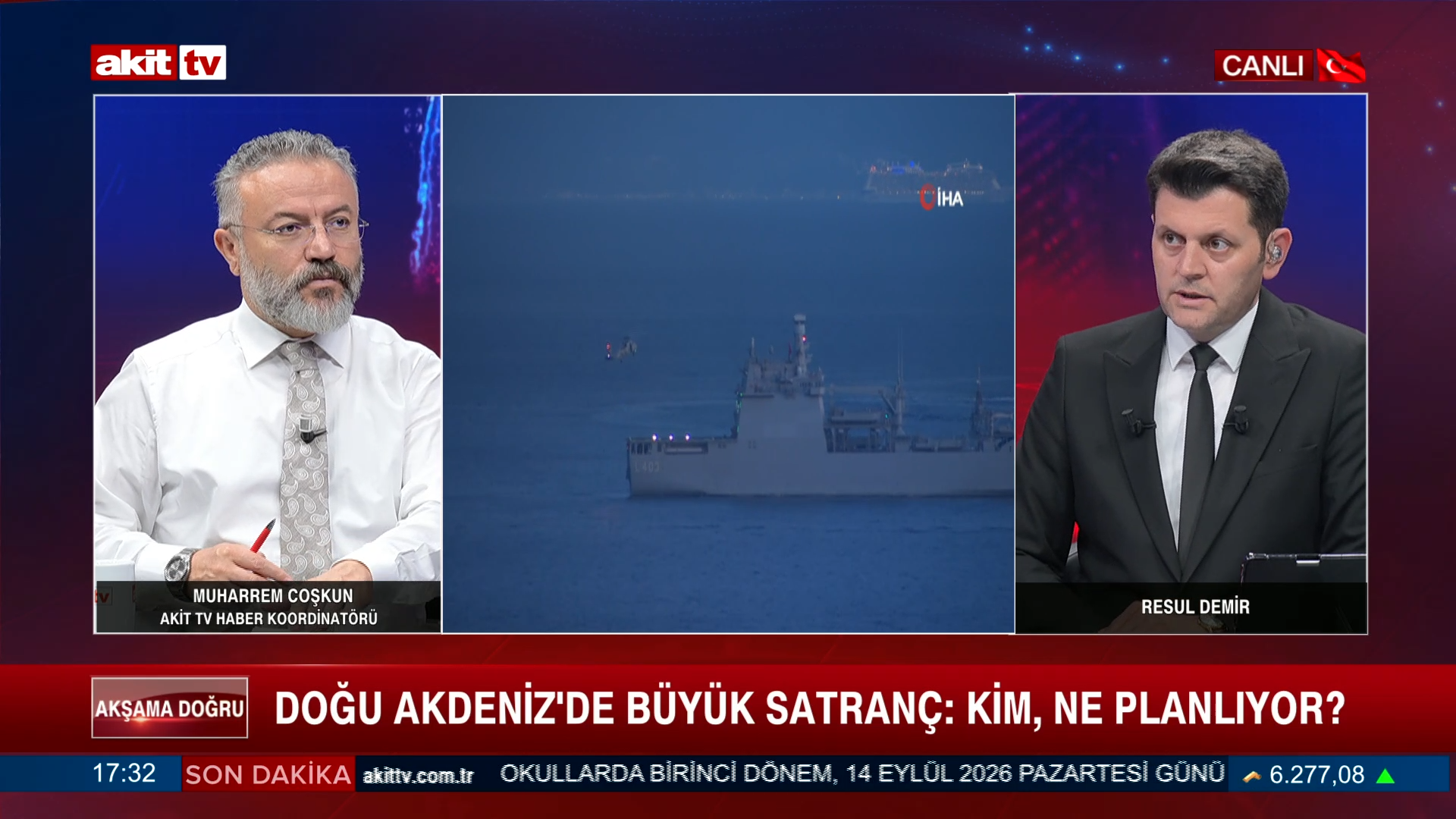 Akit TV Haber Koordinatörü Muharrem Coşkun, gündemi değerlendirdi