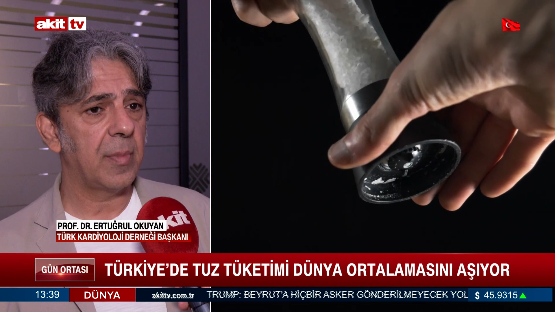 Türkiye'de tuz tüketimi dünya ortalamasını aşıyor 