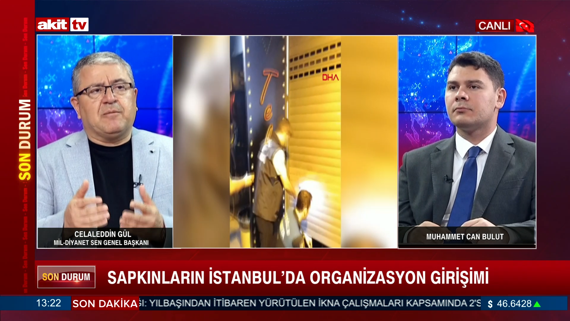 Sapkınların İstanbul'da organizasyon girişimi
