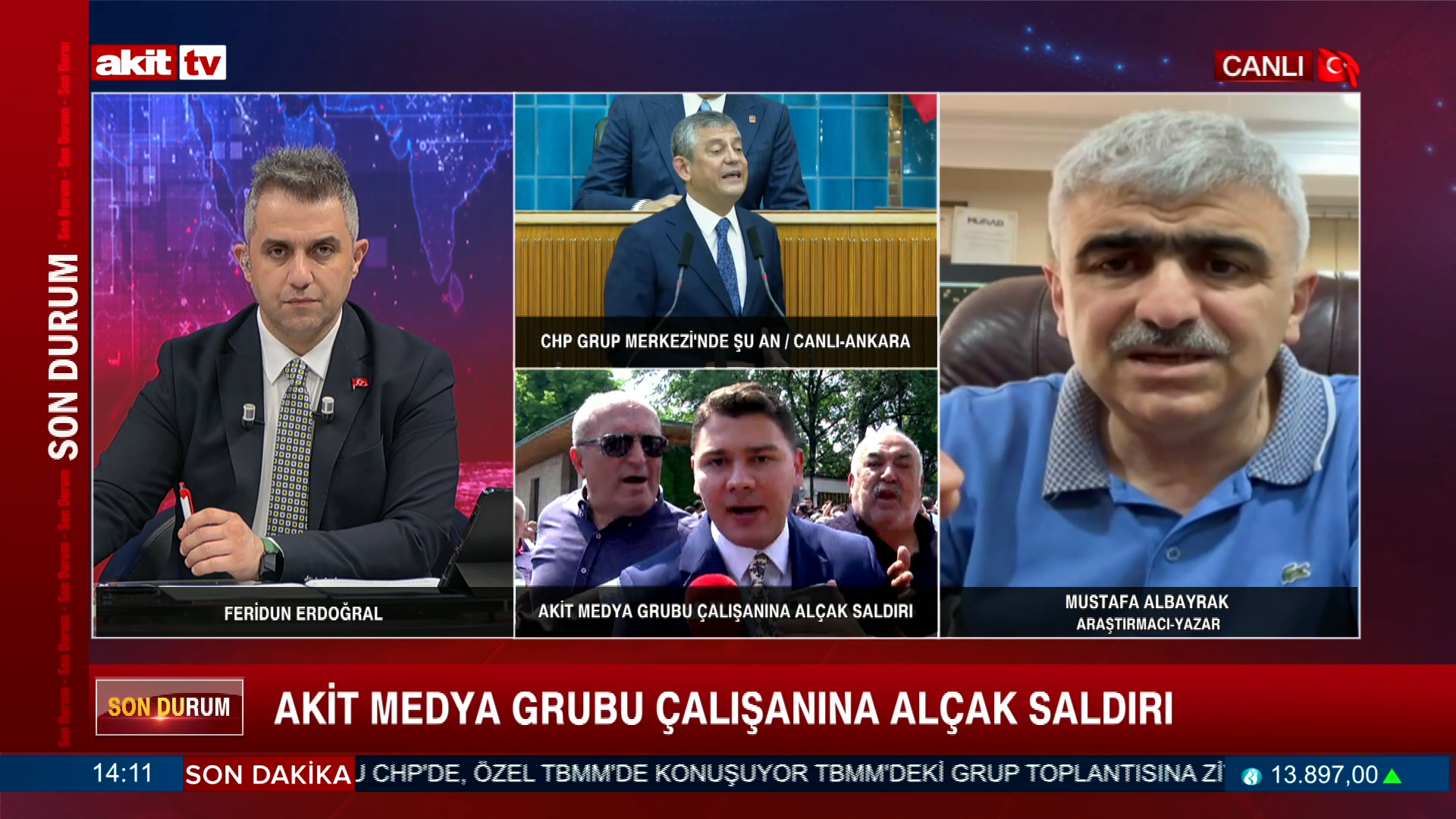Araştırmacı Yazar Mustafa Albayrak Türkiye gündemini ve Akit Medya Grubuna yapılan alçak saldırıyı değerlendirdi
