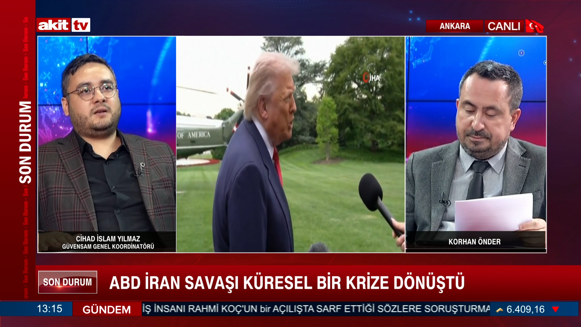 Cihad İslam Yılmaz; Dünya gündemini ve savaş bölgesini değerlendirdi 