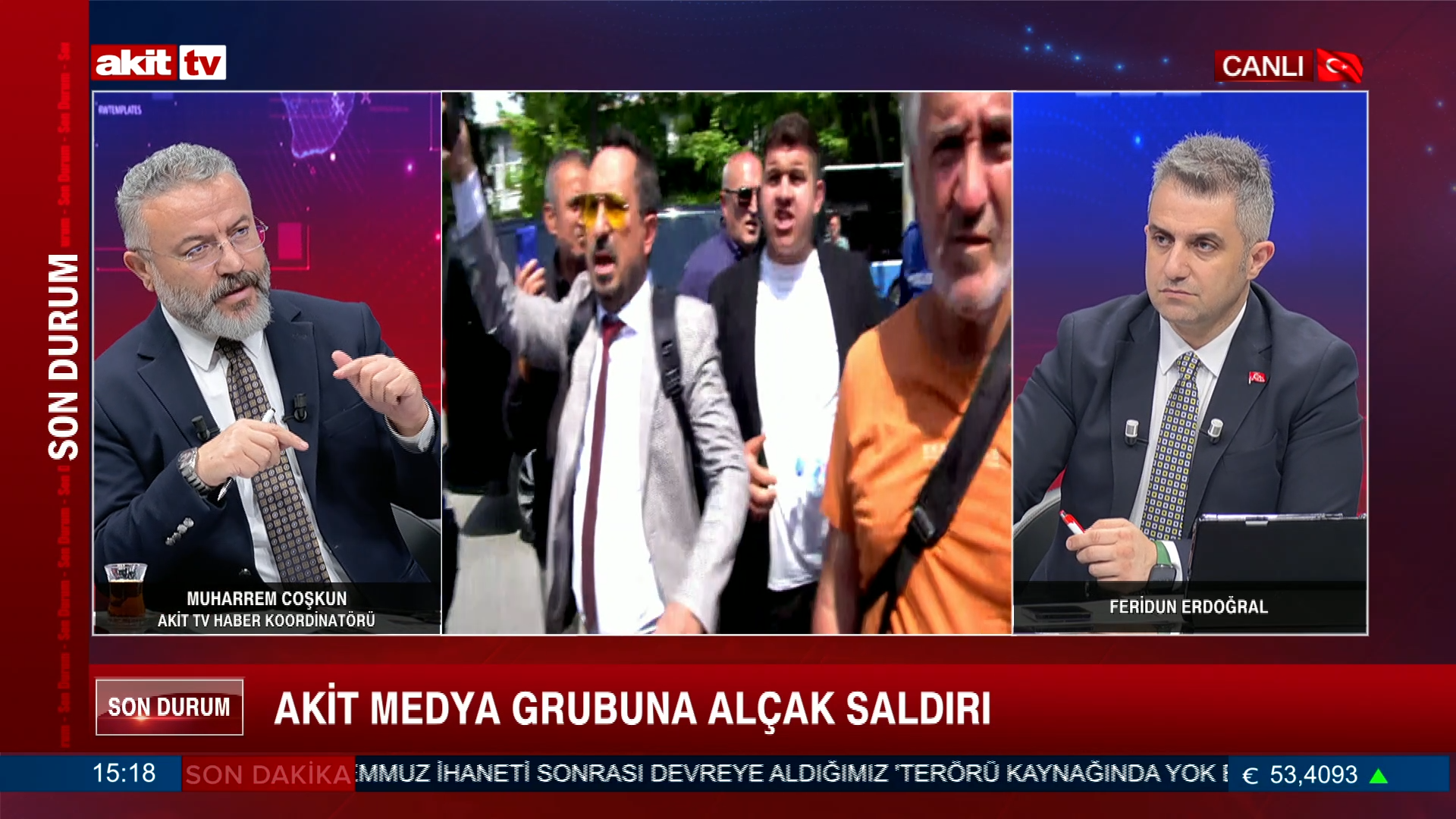 Akit TV Haber Koordinatörü Muharrem Coşkun Akit medya grubuna alçak saldırı hakkında konuştu