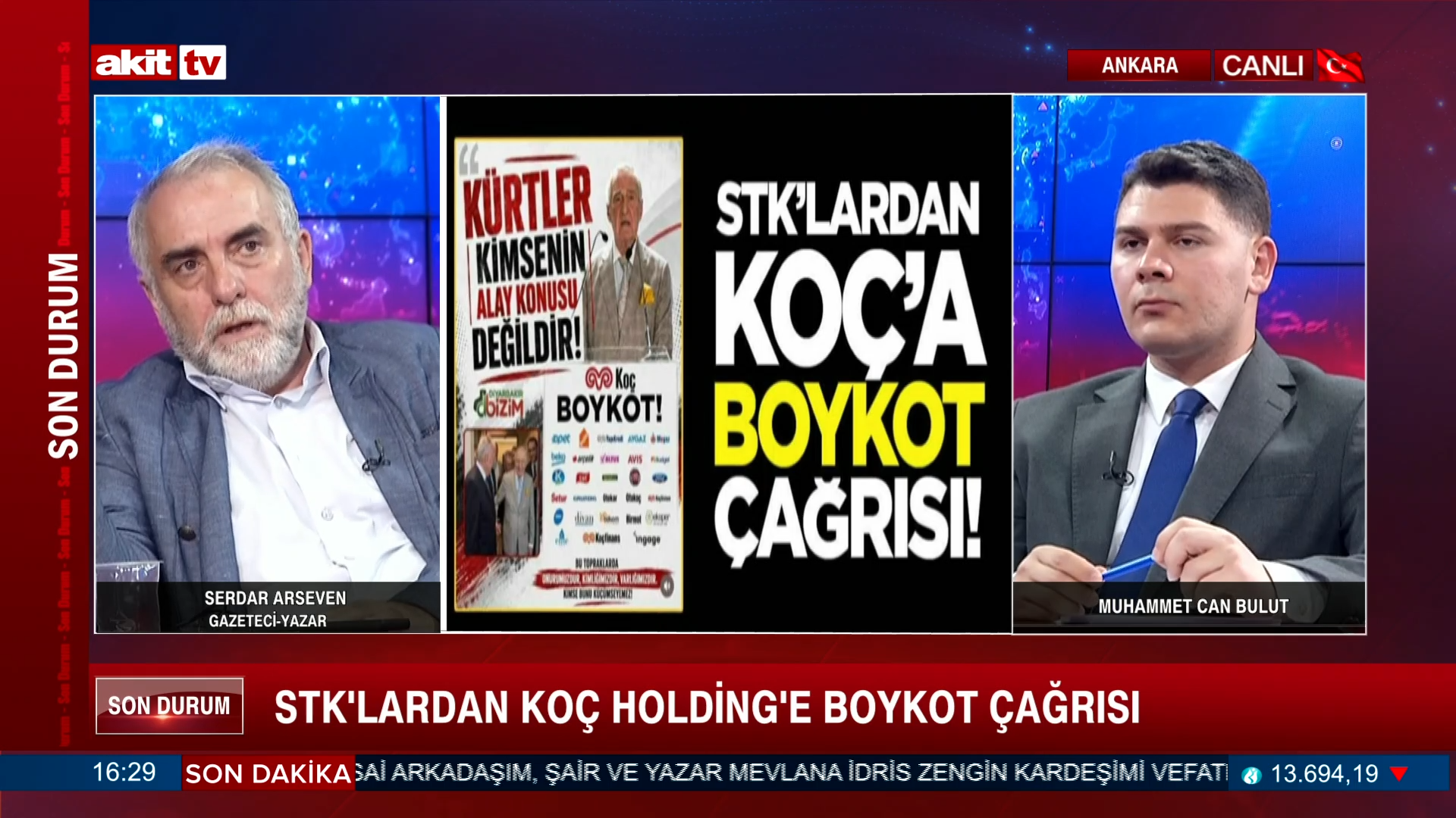 Gazeteci Yazar Serdar Arseven Türkiye gündemini yorumladı