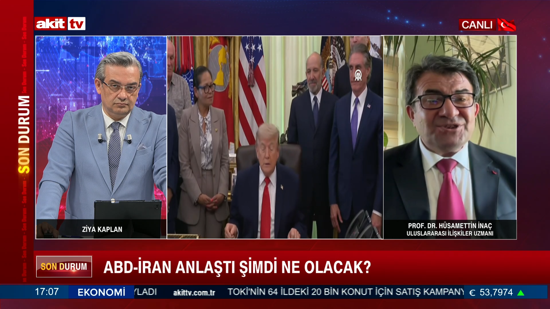 Prof. Dr. Hüsamettin İnaç; ABD - İran anlaştı şimdi ne olacak?
