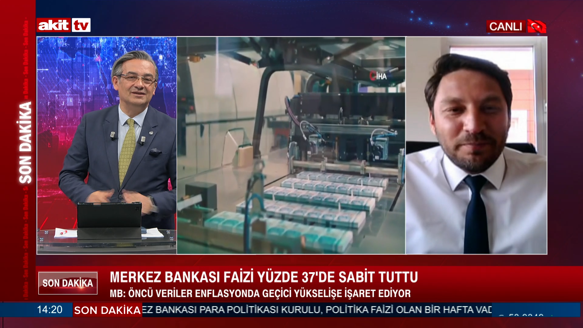 Dr. İbrahim Cevizli; MB faizi yüzde 37'de sabit tuttu