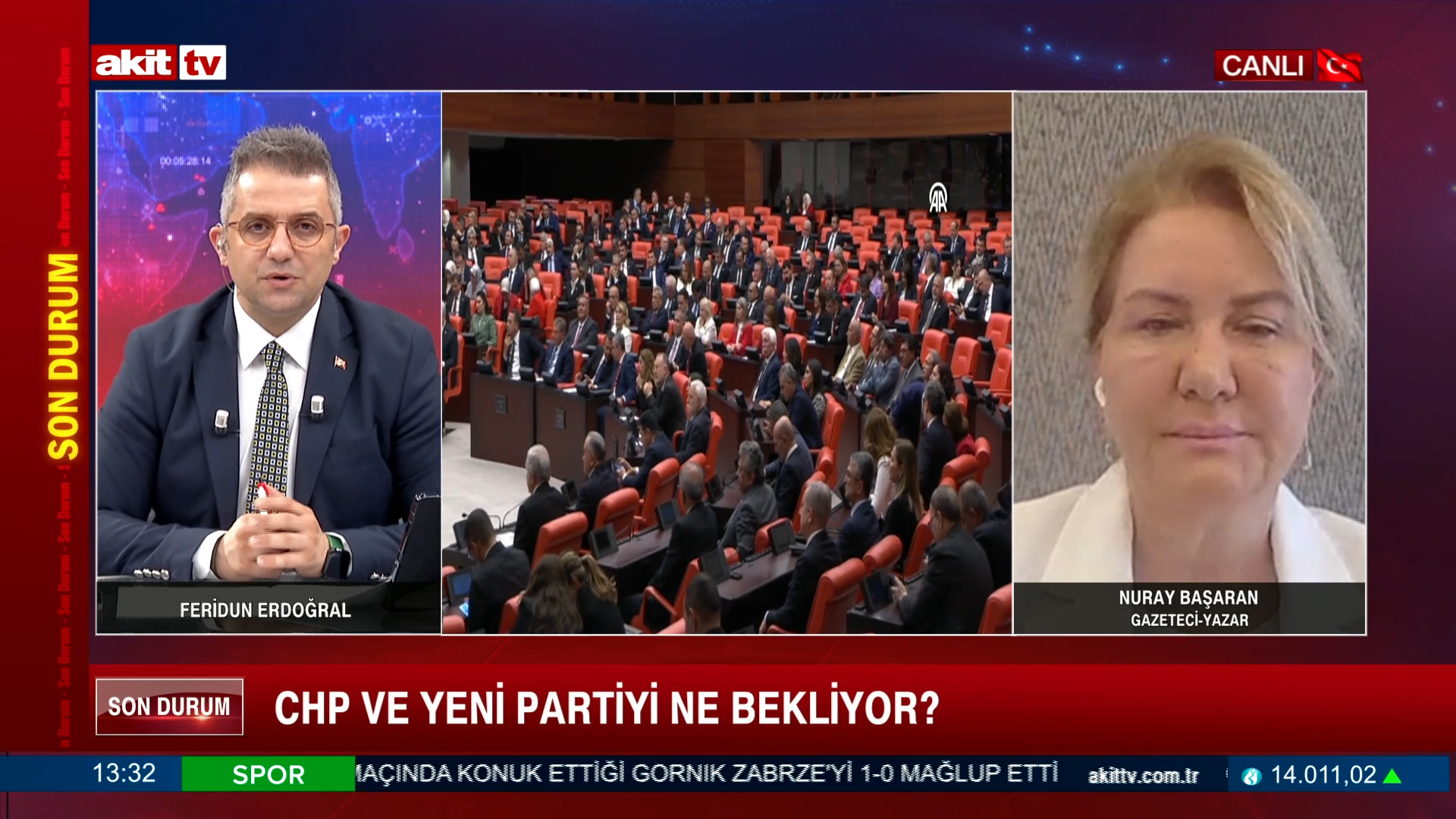 Gzt. Yzr. Nuray Başaran; CHP'deki bölünmeyi değerlendirdi