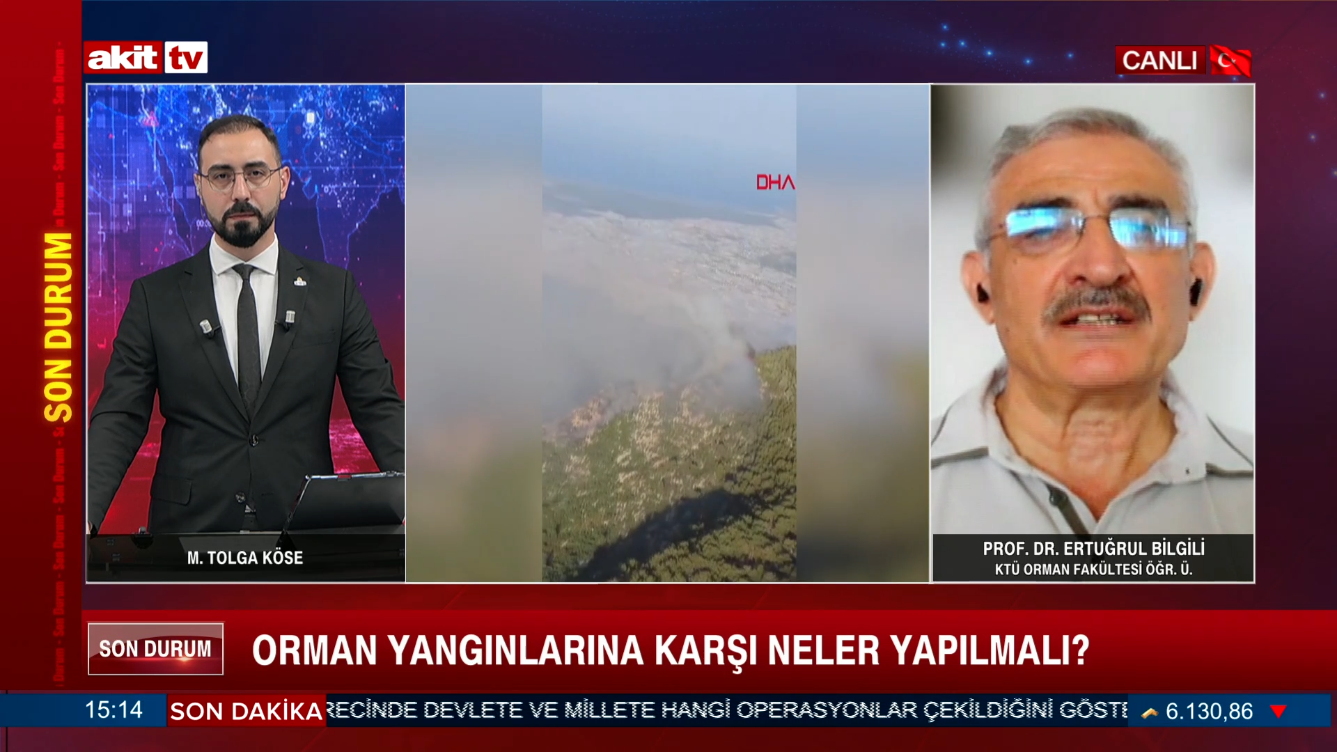 Prof. Dr. Ertuğrul Bilgili: Kaş yangınını değerlendirdi#Haber #Gündem 