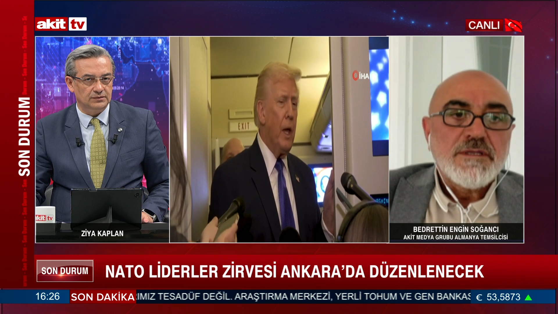 Bedrettin Engin Soğancı Dünya ve Türkiye Gündemini değerlendirdi
