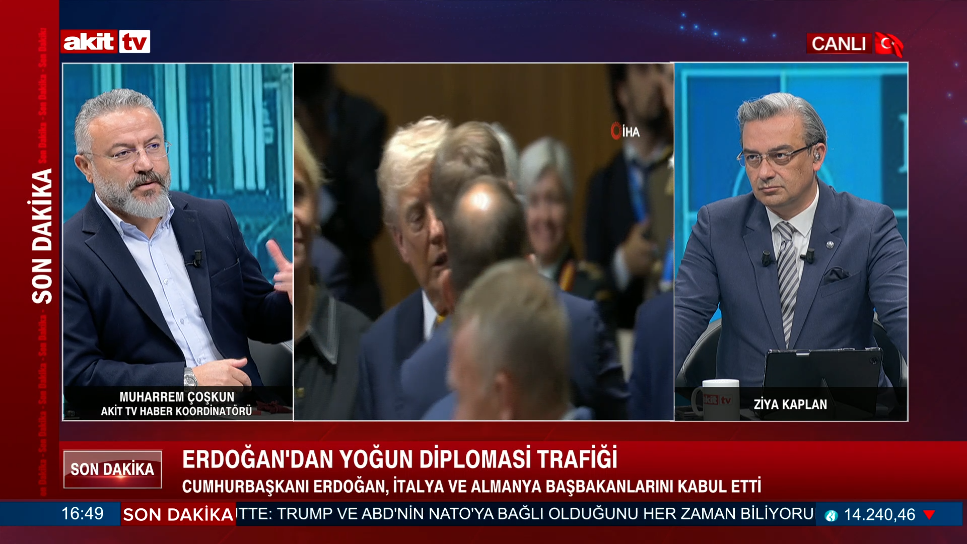 Akit TV Haber Koordinatörü Muharrem Coşkun Tarihi NATO Zirvesinin ikinci gününü değerlendirdi