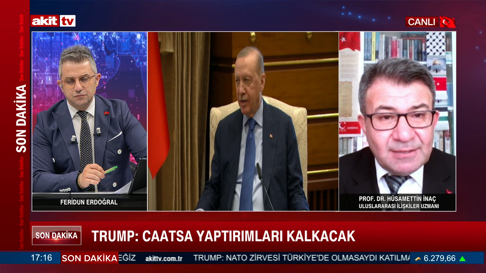 Uluslararası İlişkiler Uzmanı Hüsamettin İnaç ABD-Türkiye ilişkileri ve Bölgesel gelişmeleri değerlendirdi