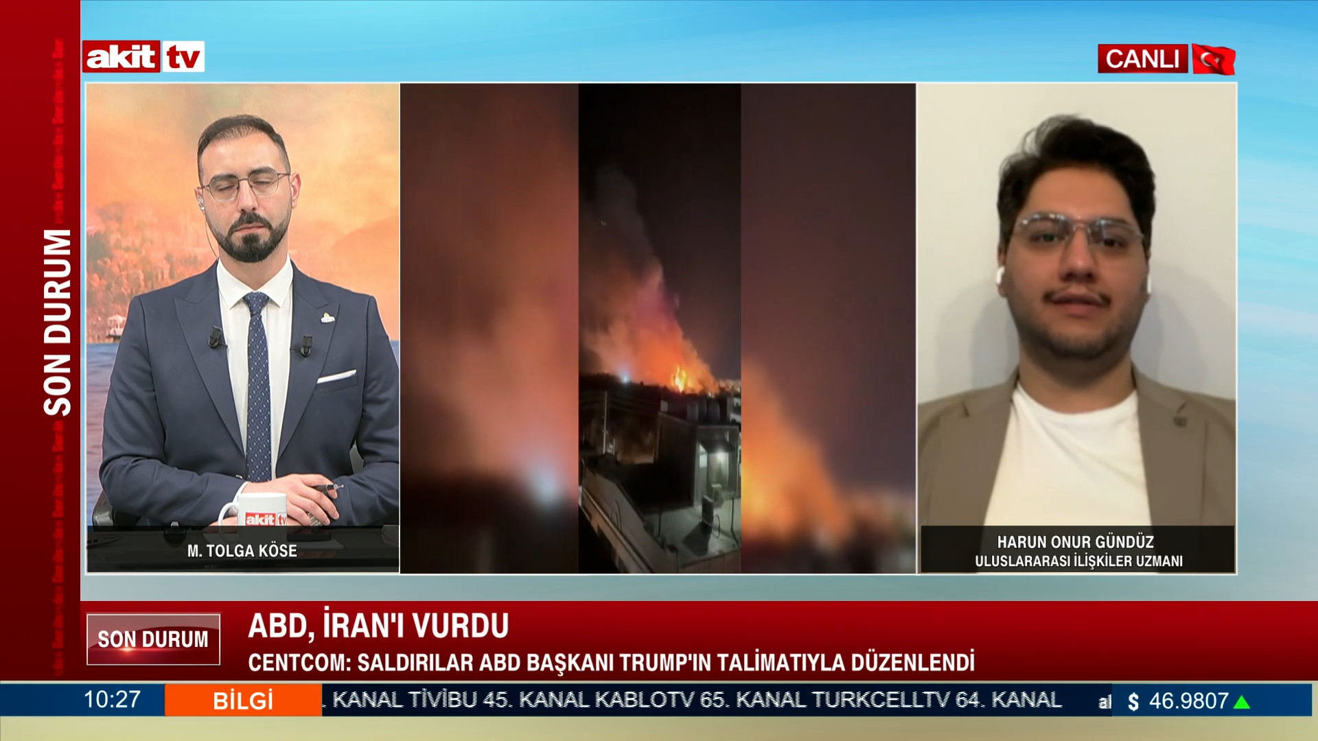 Uluslararası İlişkiler Uzmanı Harun Onur Gündüz ABD-İran gerilimini değerlendirdi