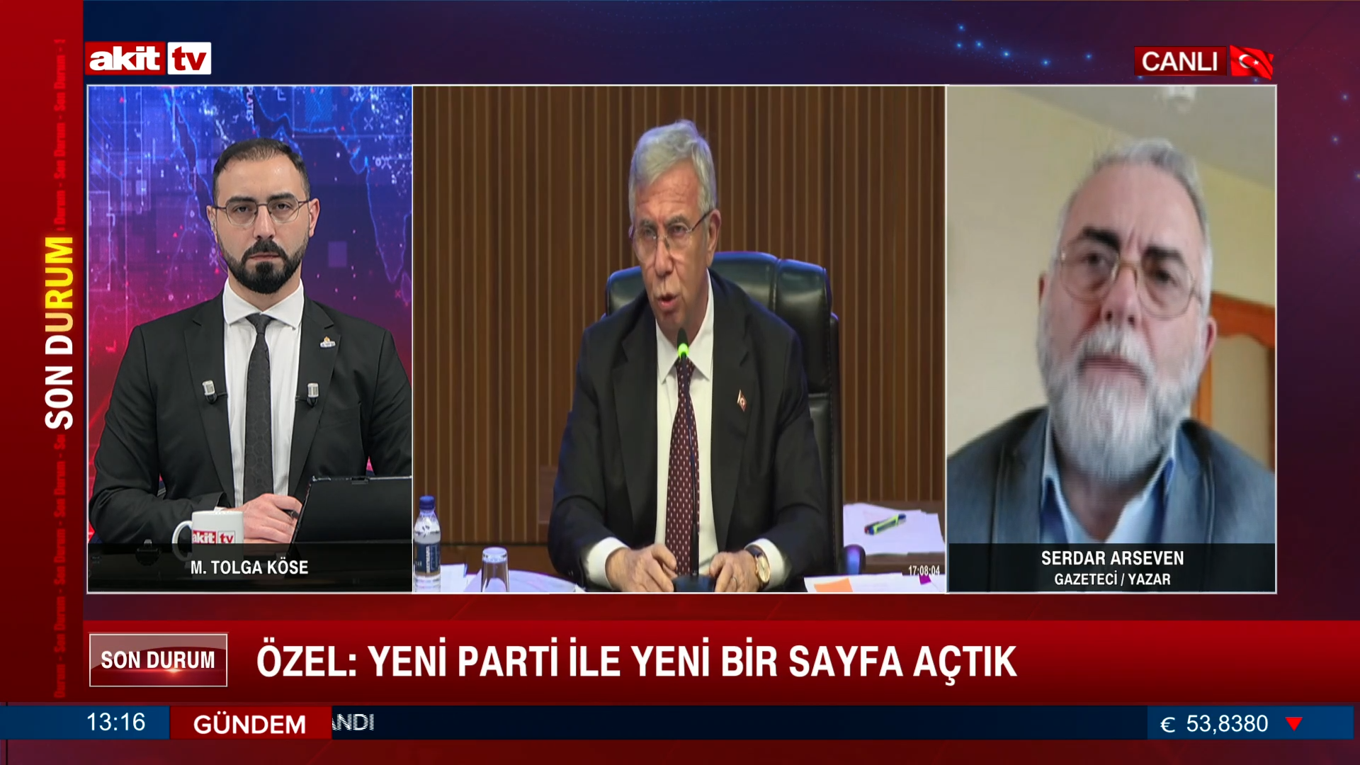 Gazeteci Yazar Serdar Arseven siyasetin gündemini değerlendirdi
