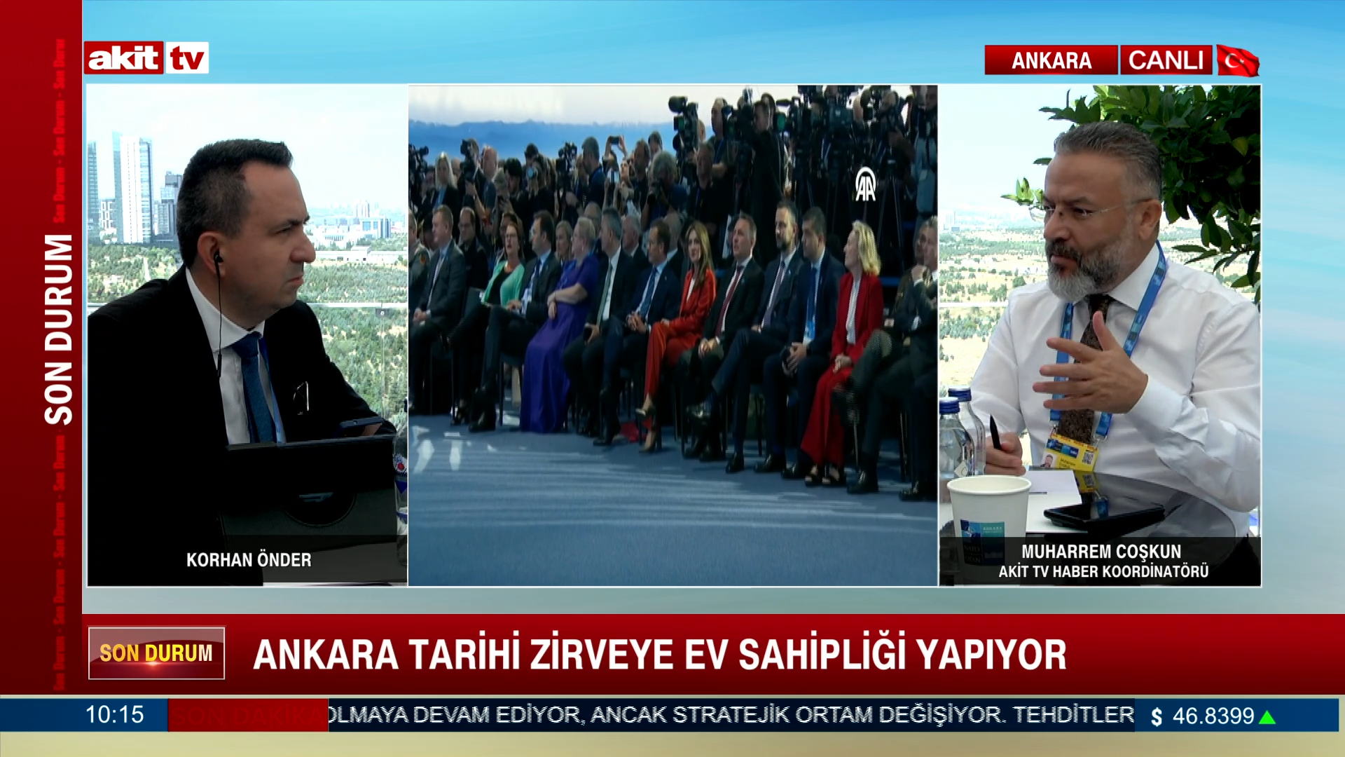 Ankara Tarihi zirveye ev sahipliği yapıyor