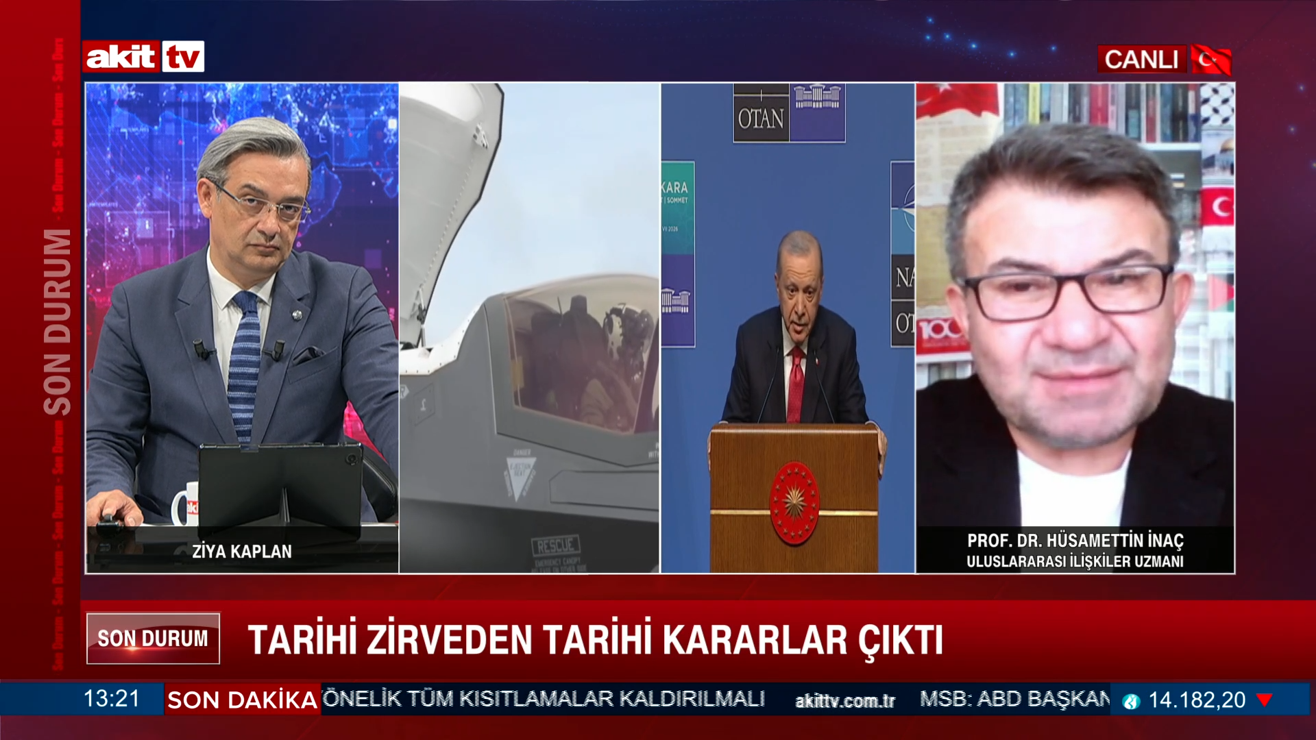 Uluslararası İlişkiler Uzmanı Hüsamettin İnaç Tarihi NATO zirvesini değerlendirdi