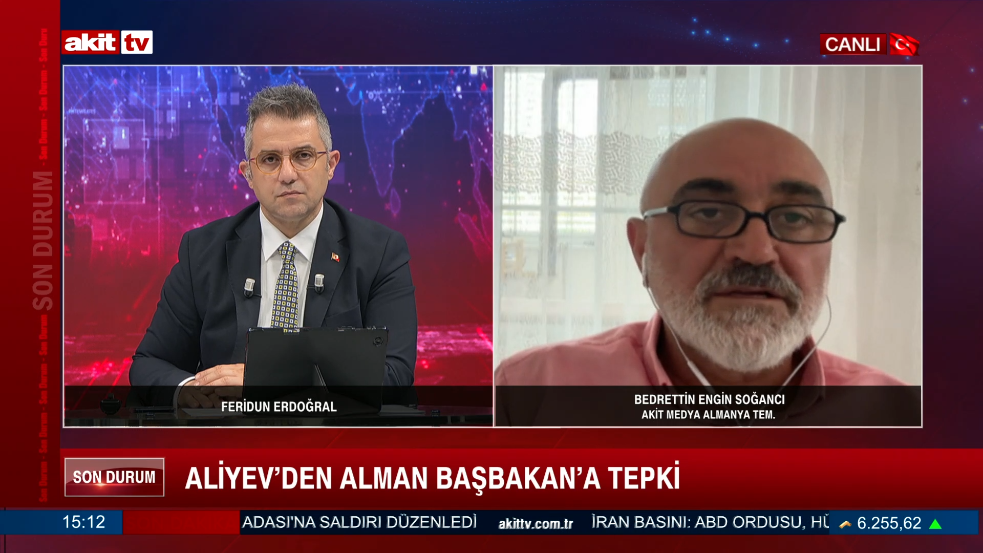 Akit TV Almanya Temsilcisi Bedrettin Engin Soğancı Avrupa'daki son durumu değerlendirdi